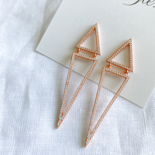 Triangle Earrings - BelleStyle
