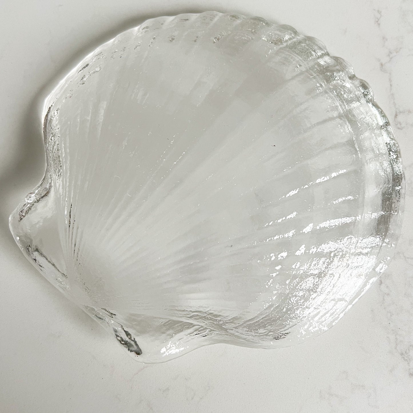 Shell Crystal Glass Jewelry Sponge Dish - BelleStyle