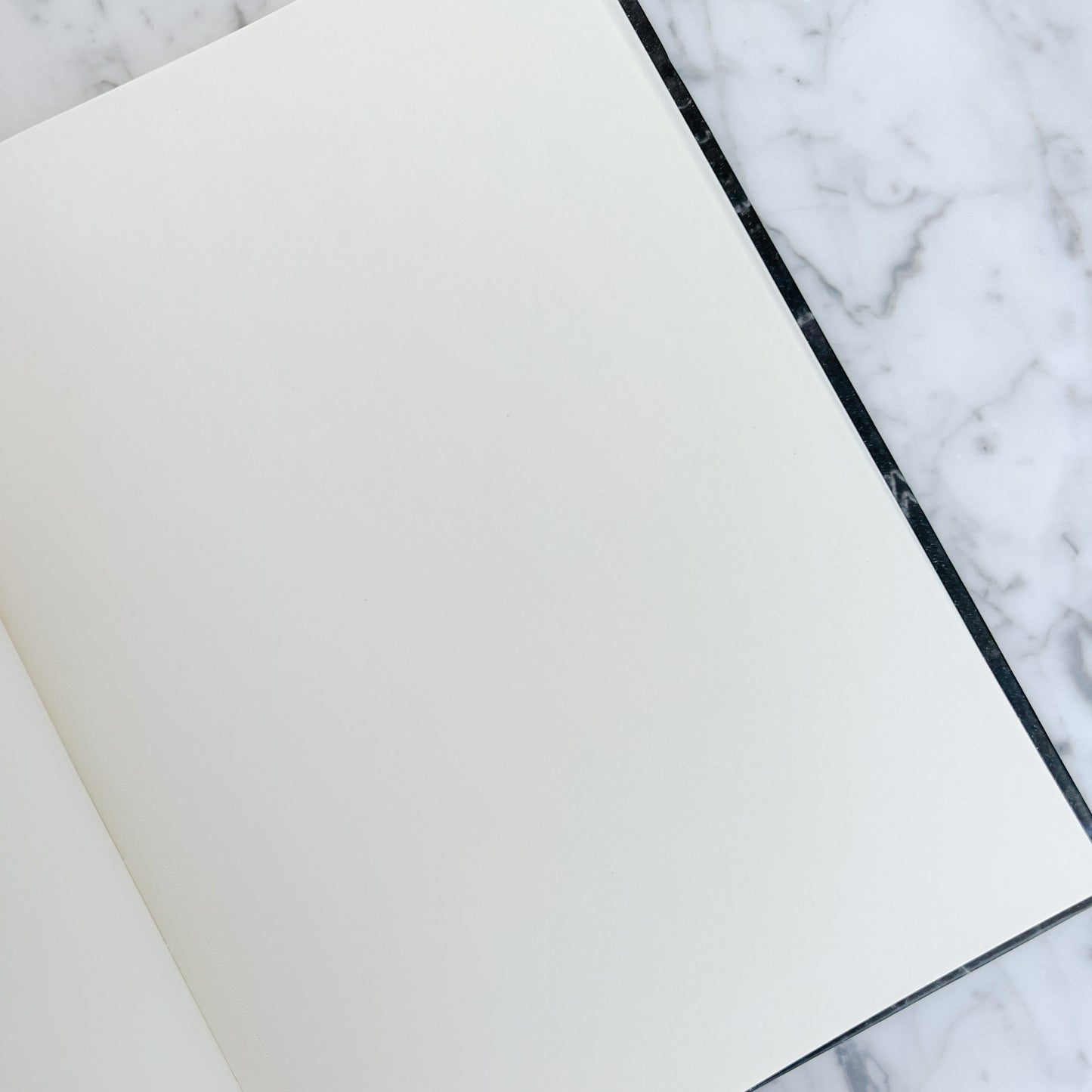 Black Marble Positive Vibes Sketchbook - BelleStyle