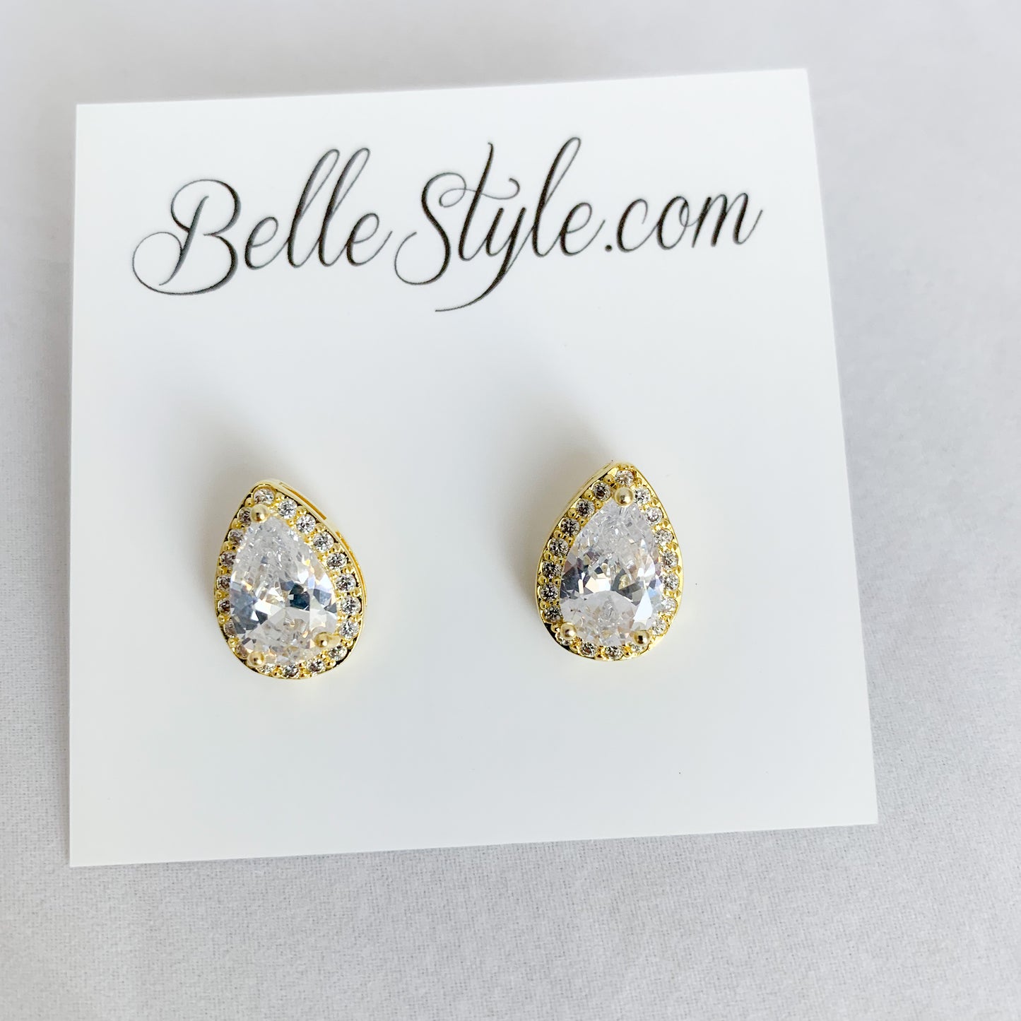 Teardrop Earrings - BelleStyle