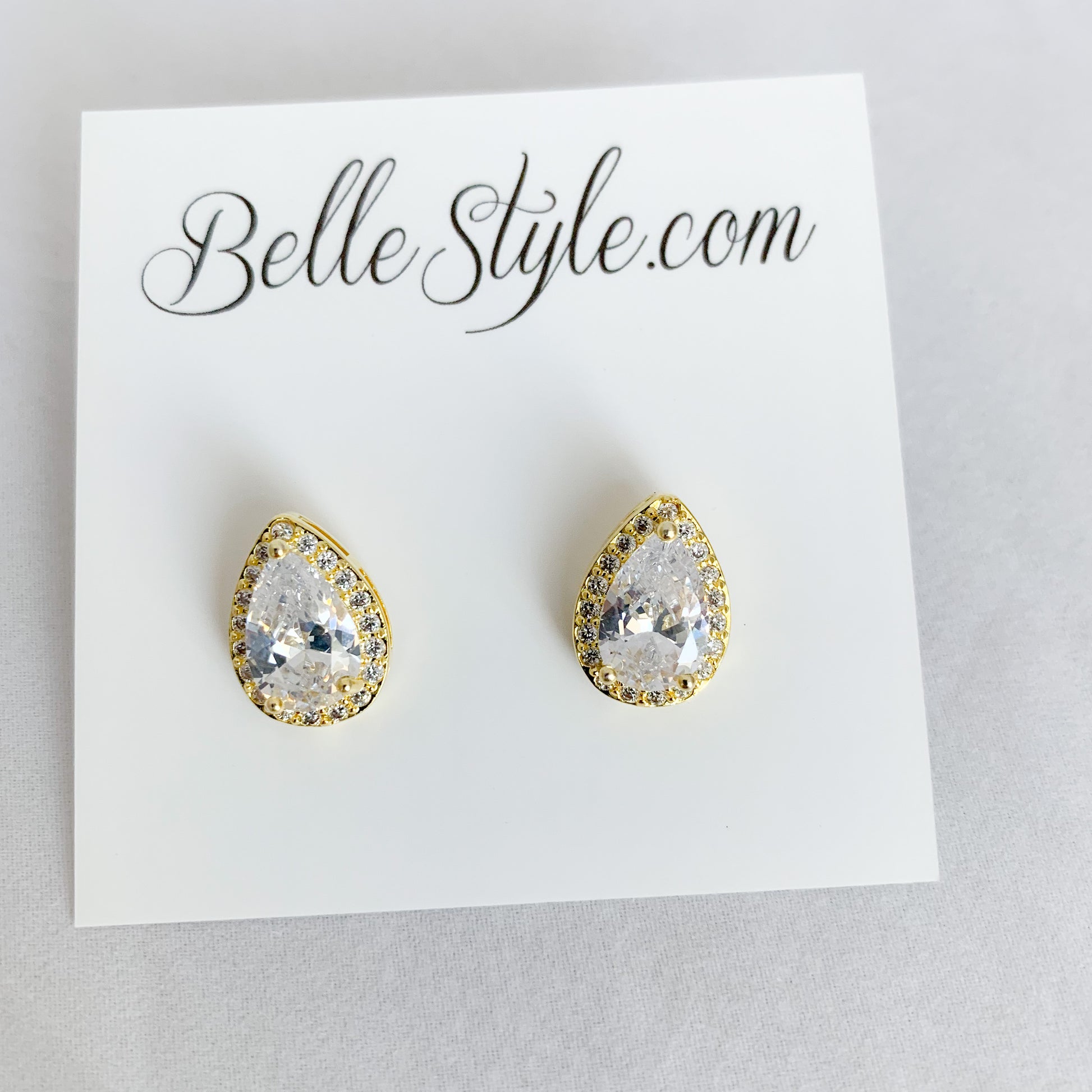 Teardrop Earrings - BelleStyle