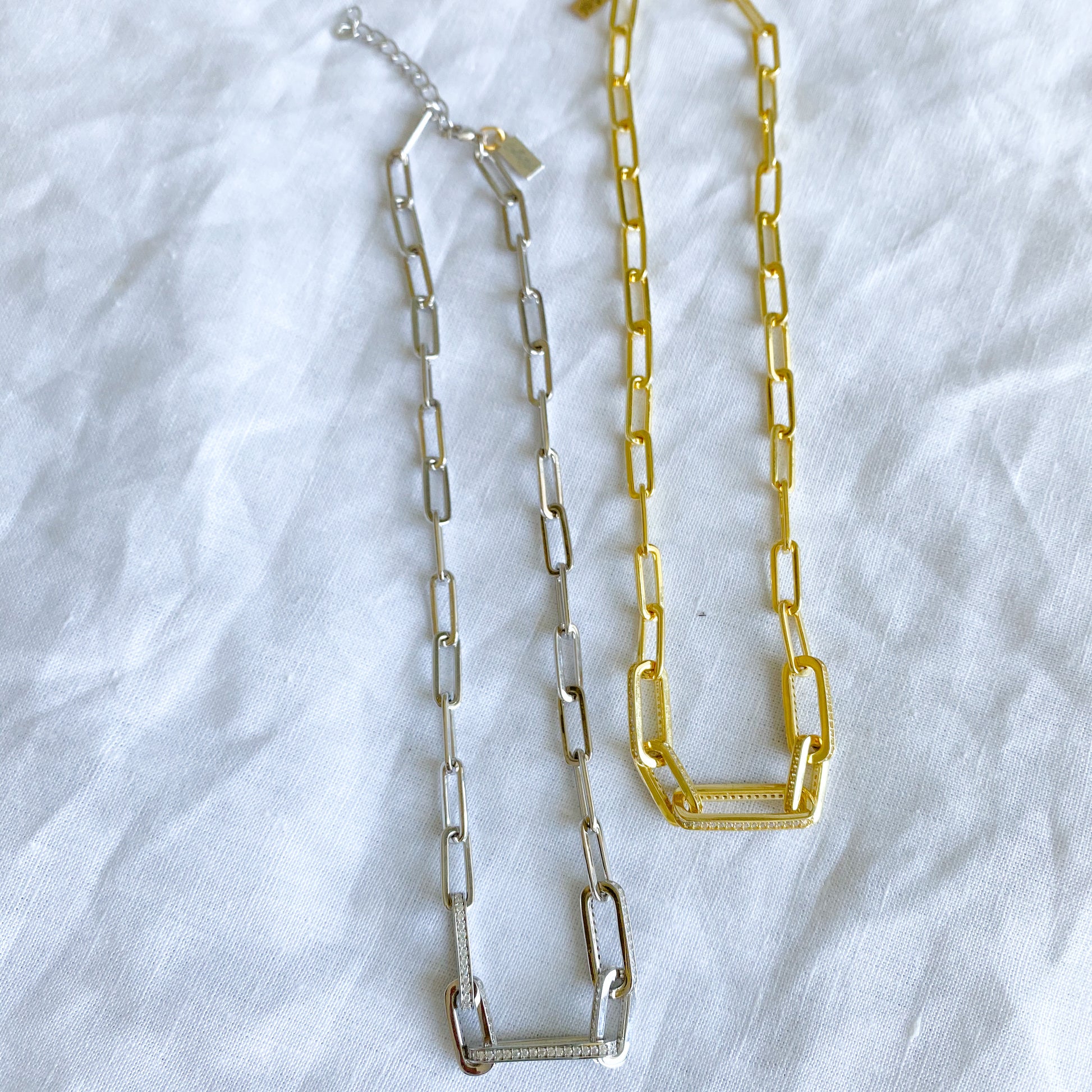Long Link Necklace - BelleStyle