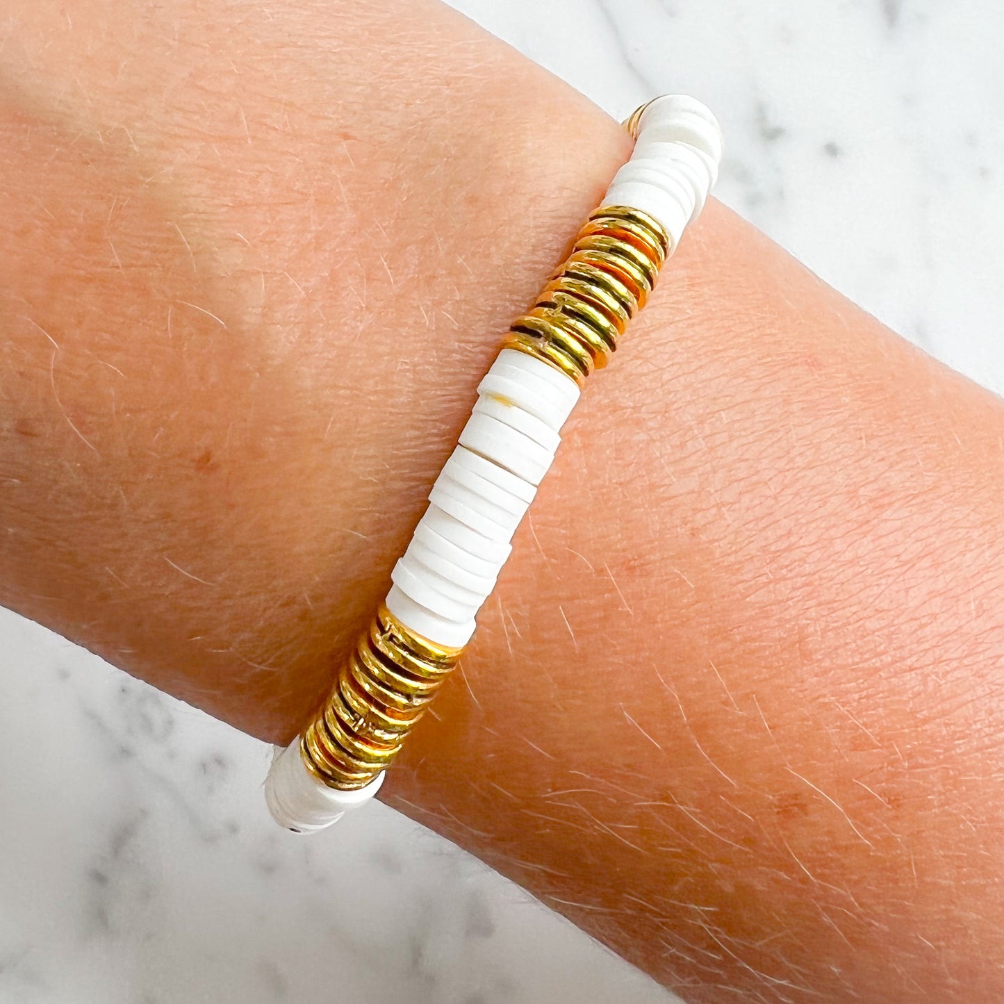 Yin Yang Black White Friendship Bracelet - Bellestyle