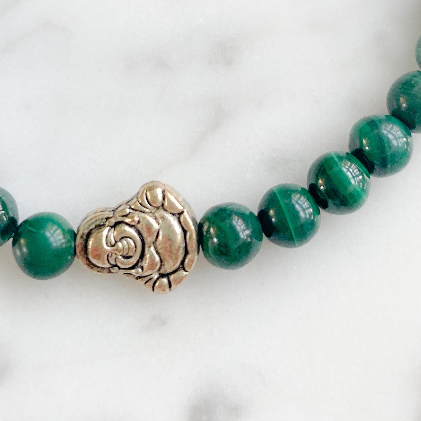 Buddha Malachite Bracelet - BelleStyle