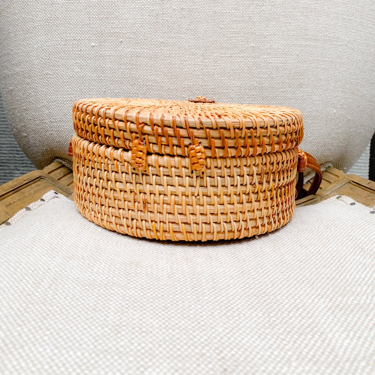 Capri Bali Bag in Natural - BelleStyle
