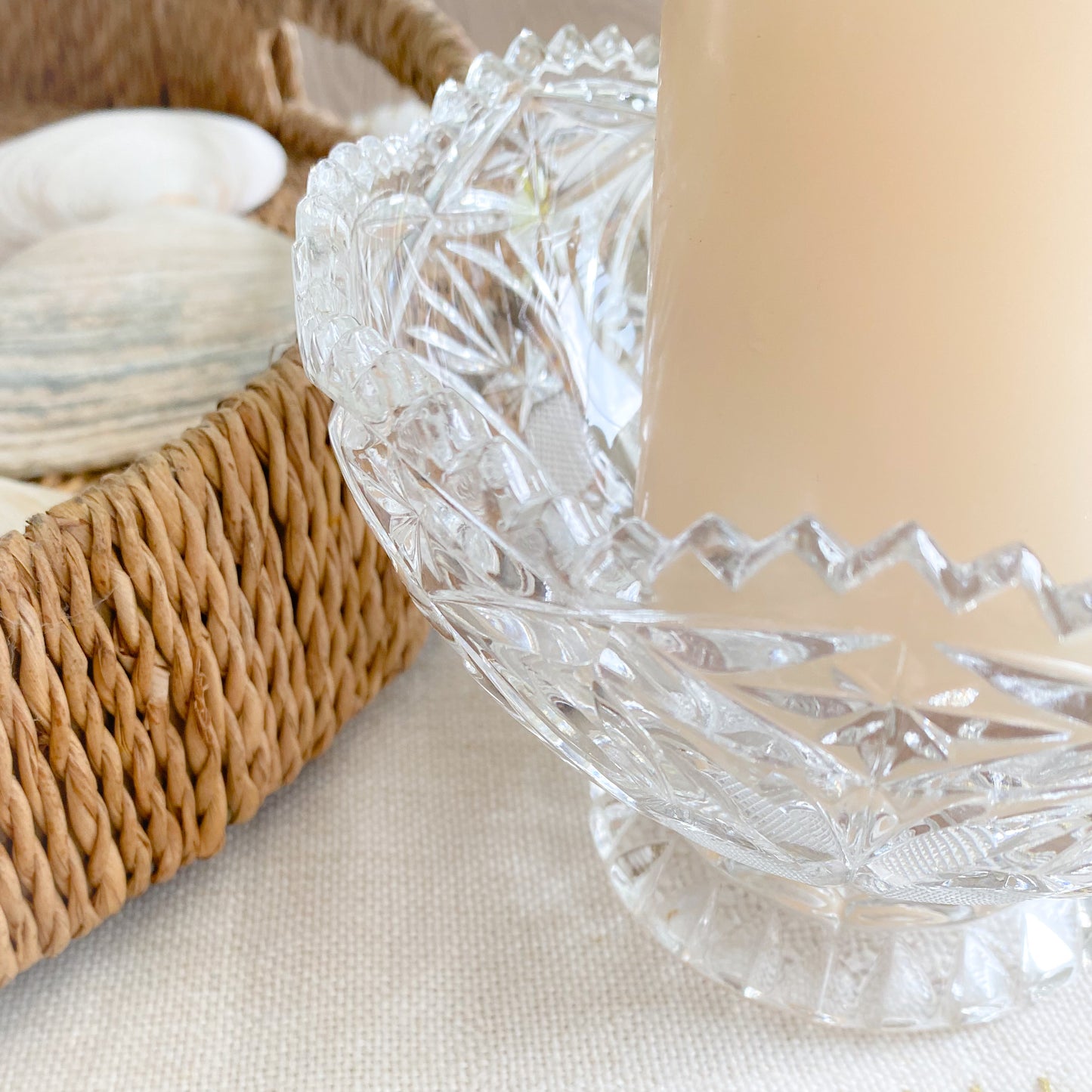 Logan Sustainable Crystal Bowl - Bellestyle