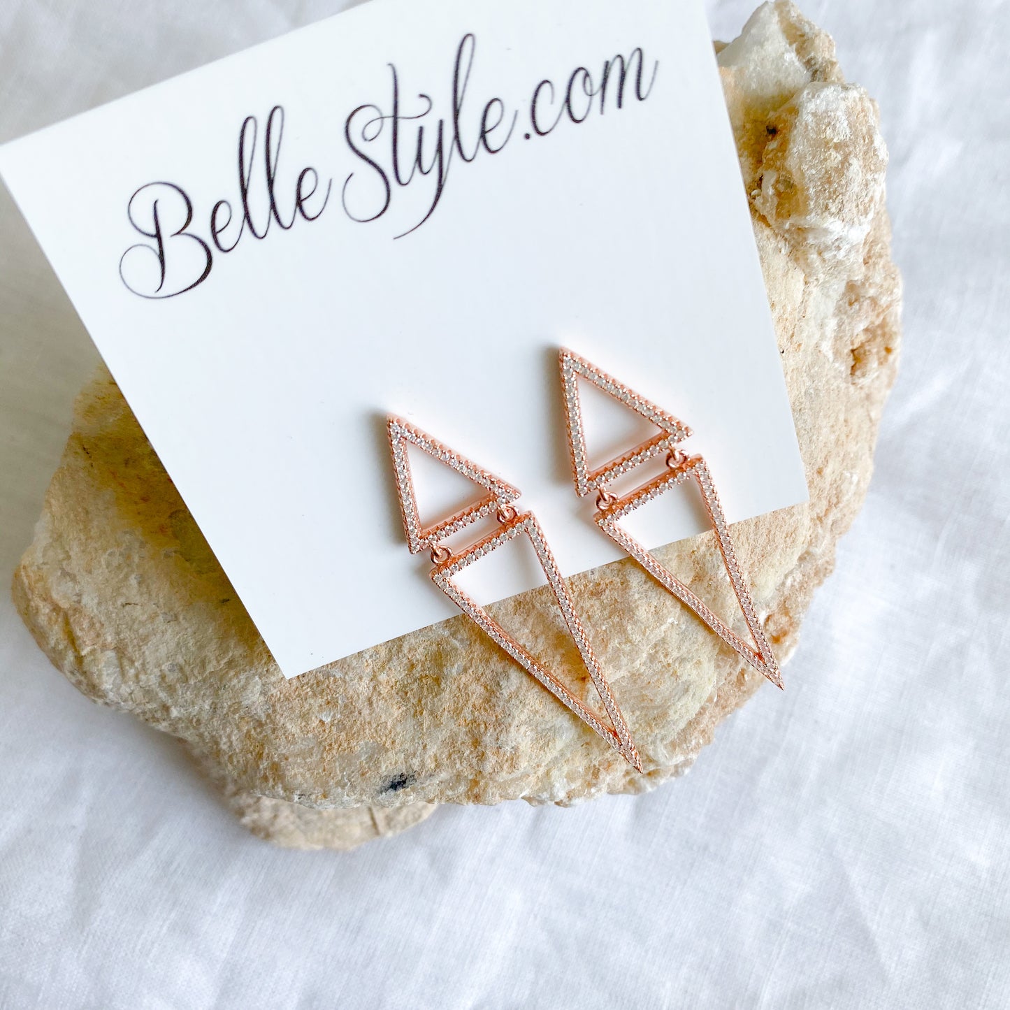 Triangle Earrings - BelleStyle