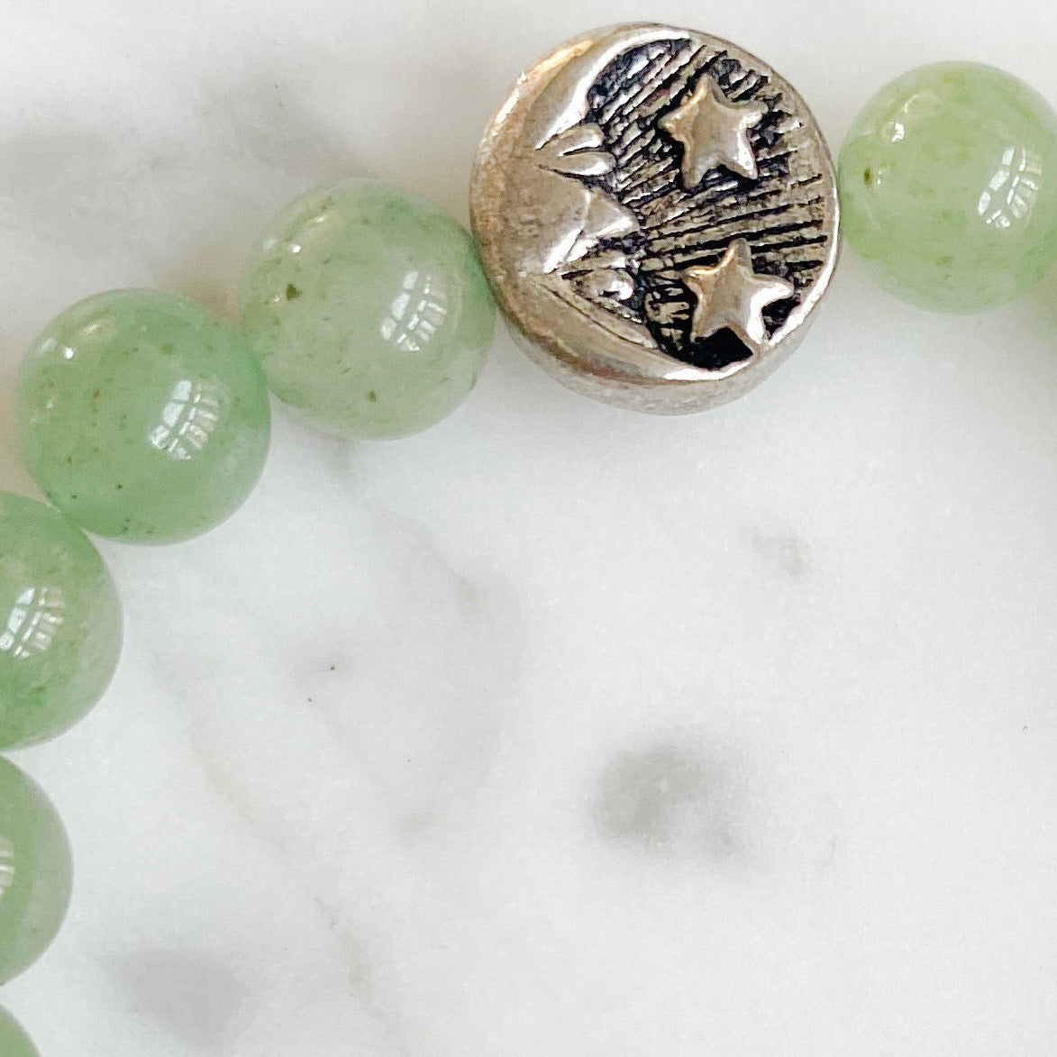 Sun Moon Jade Bracelet - BelleStyle