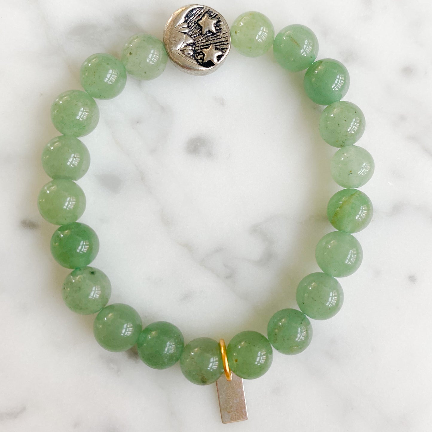 Sun Moon Jade Bracelet - BelleStyle