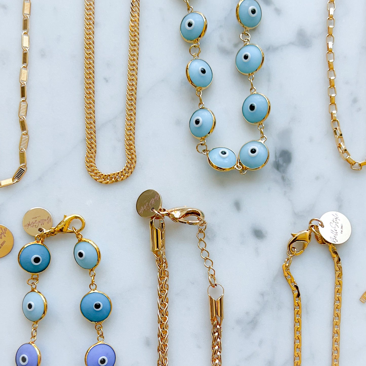 Warson Gold Link Bracelet - BelleStyle