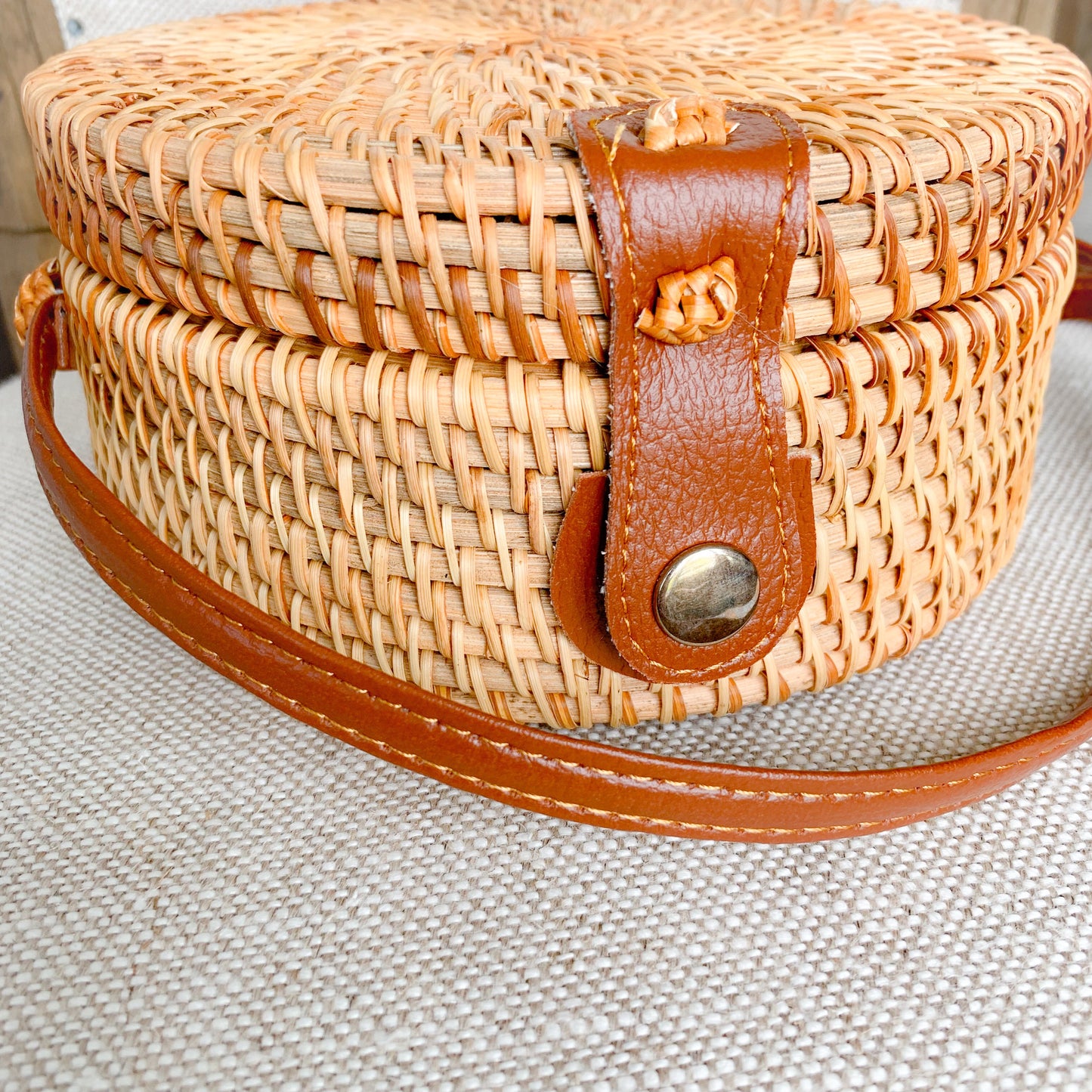 Capri Bali Bag in Natural - BelleStyle