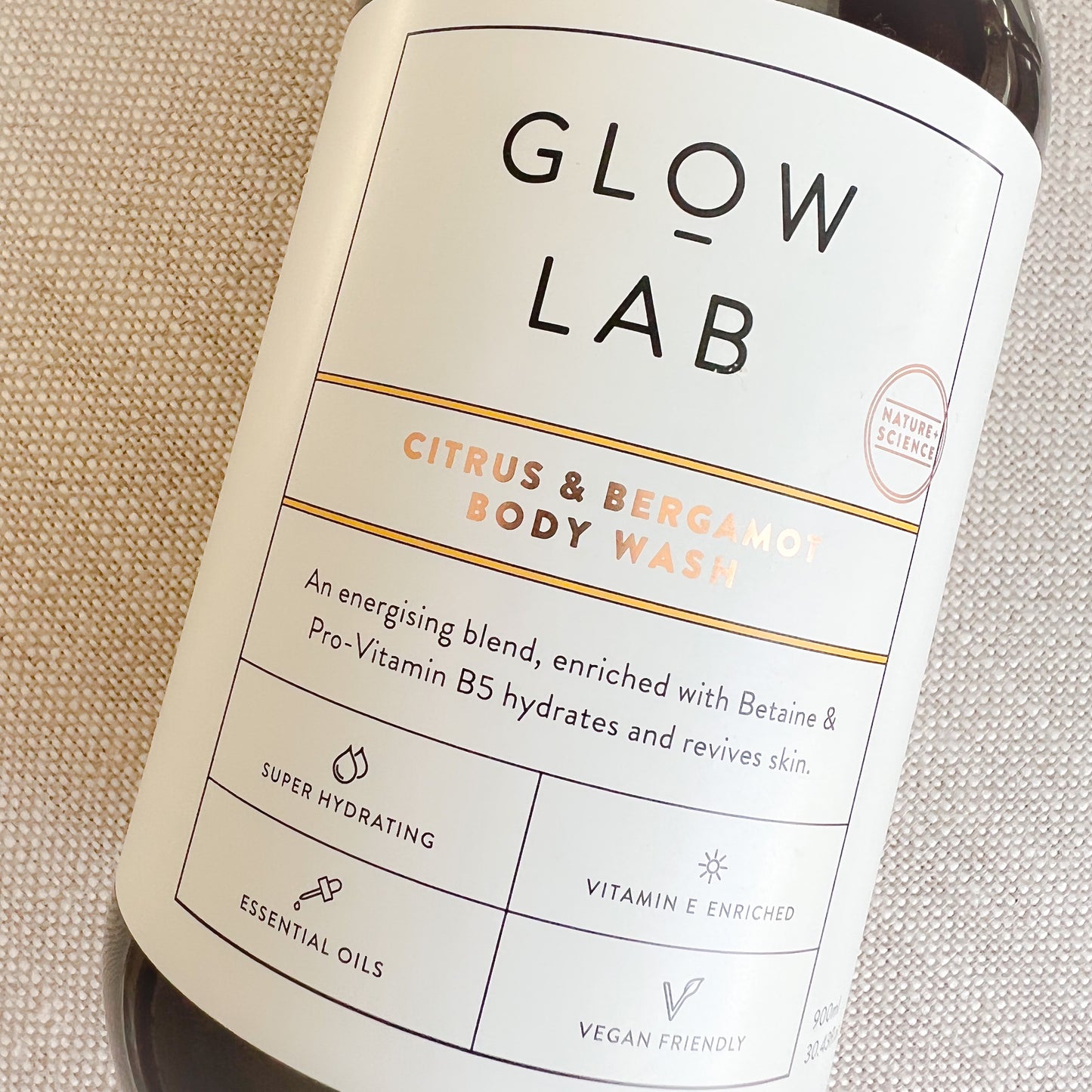 Glow Lab Vegan Friendly Body Wash New Zealand