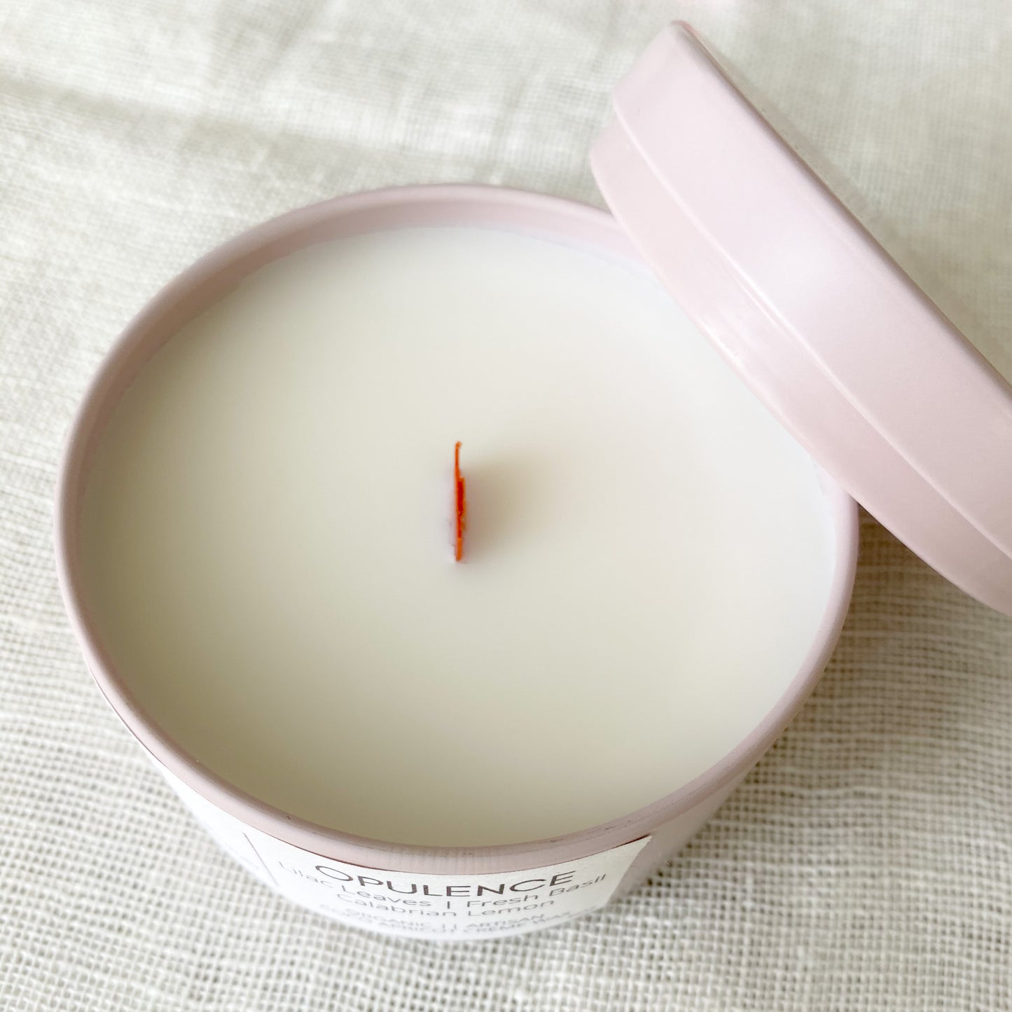 Spiritual & Luxe Opulence Lilac Basil Lemon Candle - Bellestyle