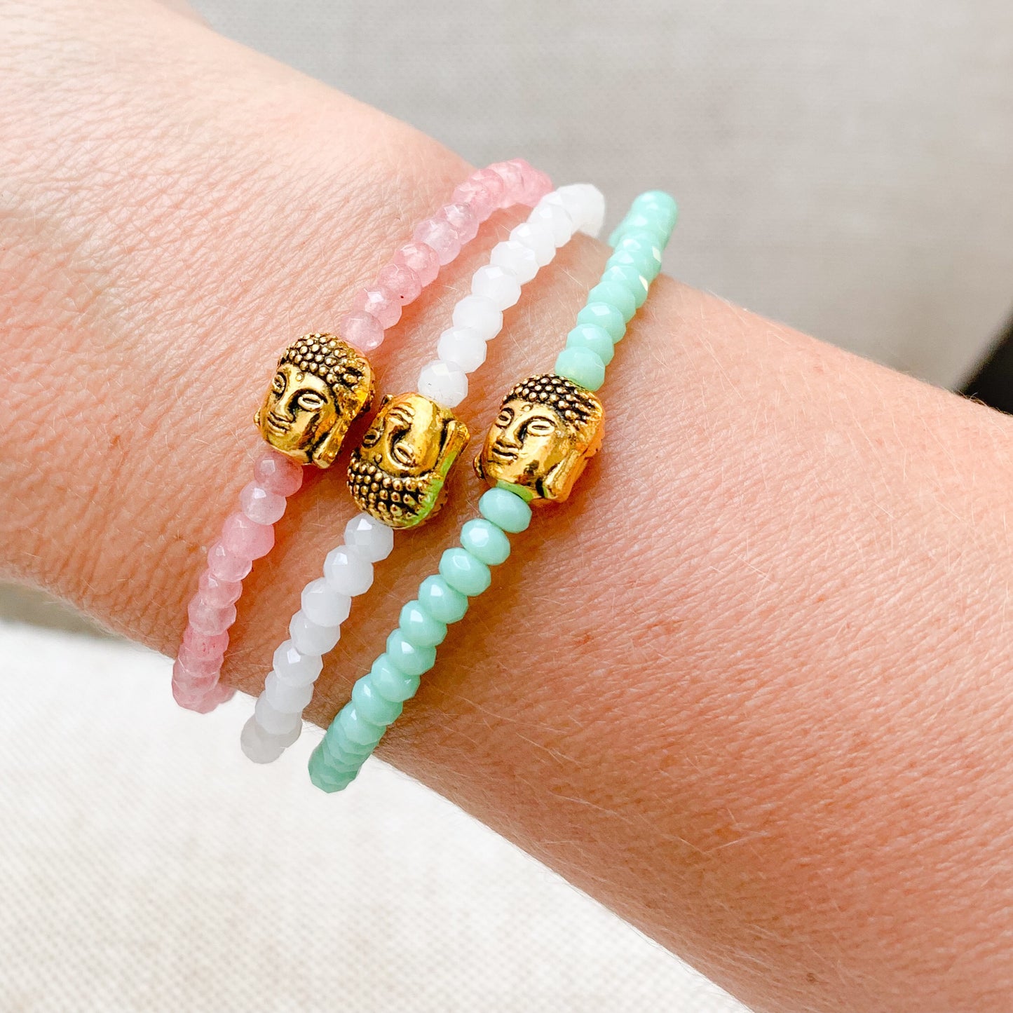 Buddha Stone Bracelet-more colors - BelleStyle