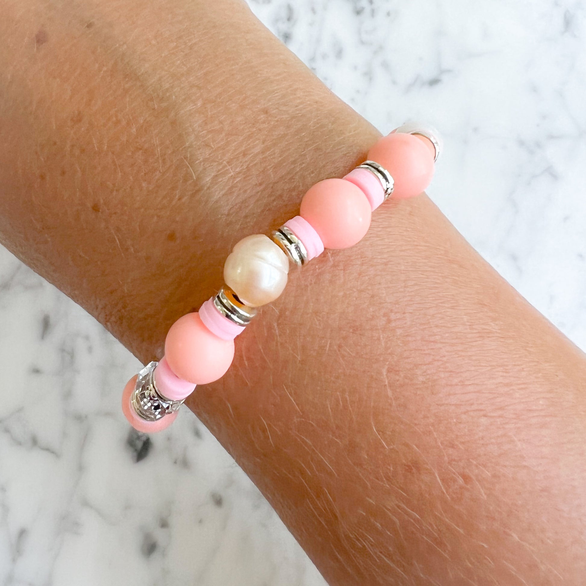 Lunar Bubble Gum Bracelet - BelleStyle