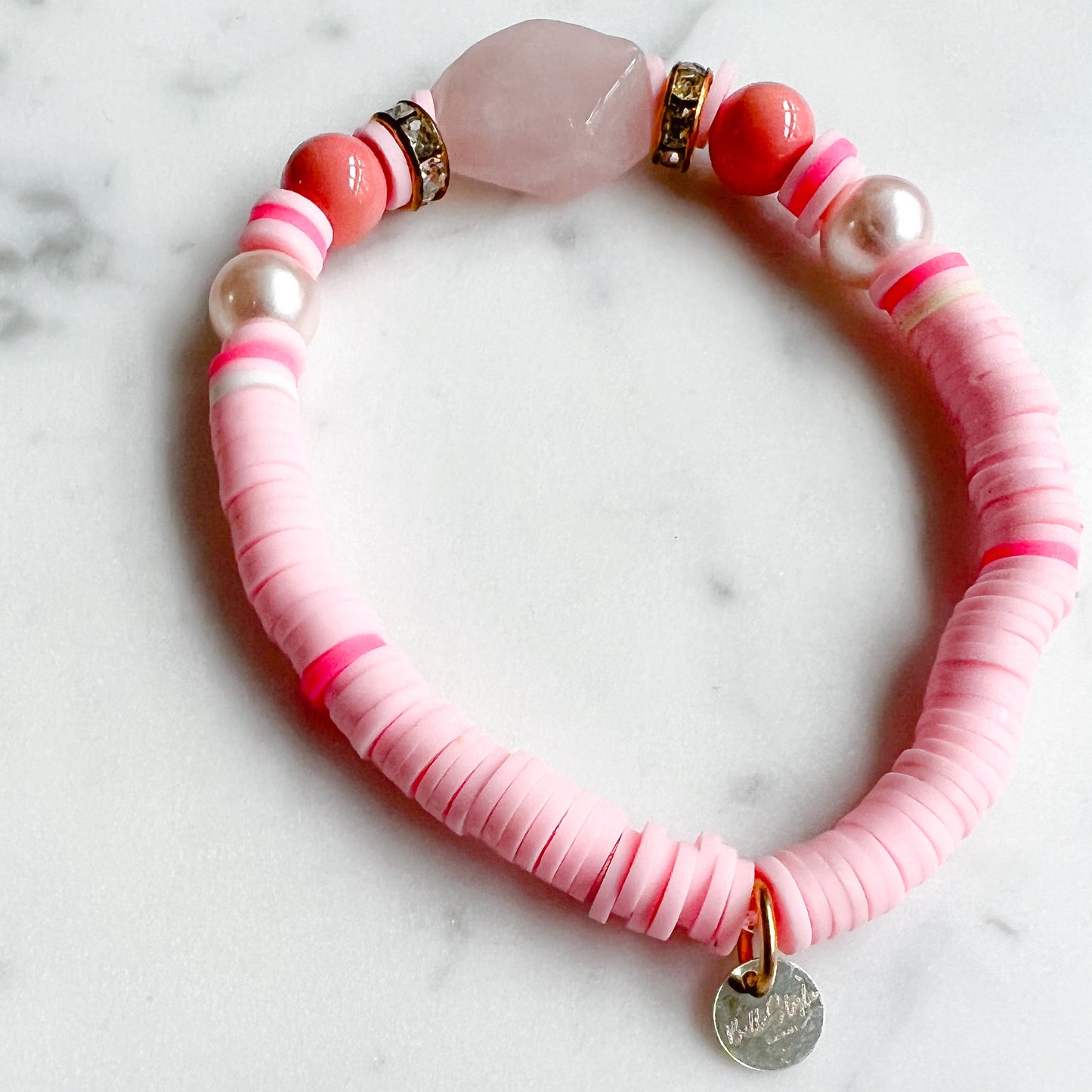 Rose Quartz Friendship Bracelet - BelleStyle