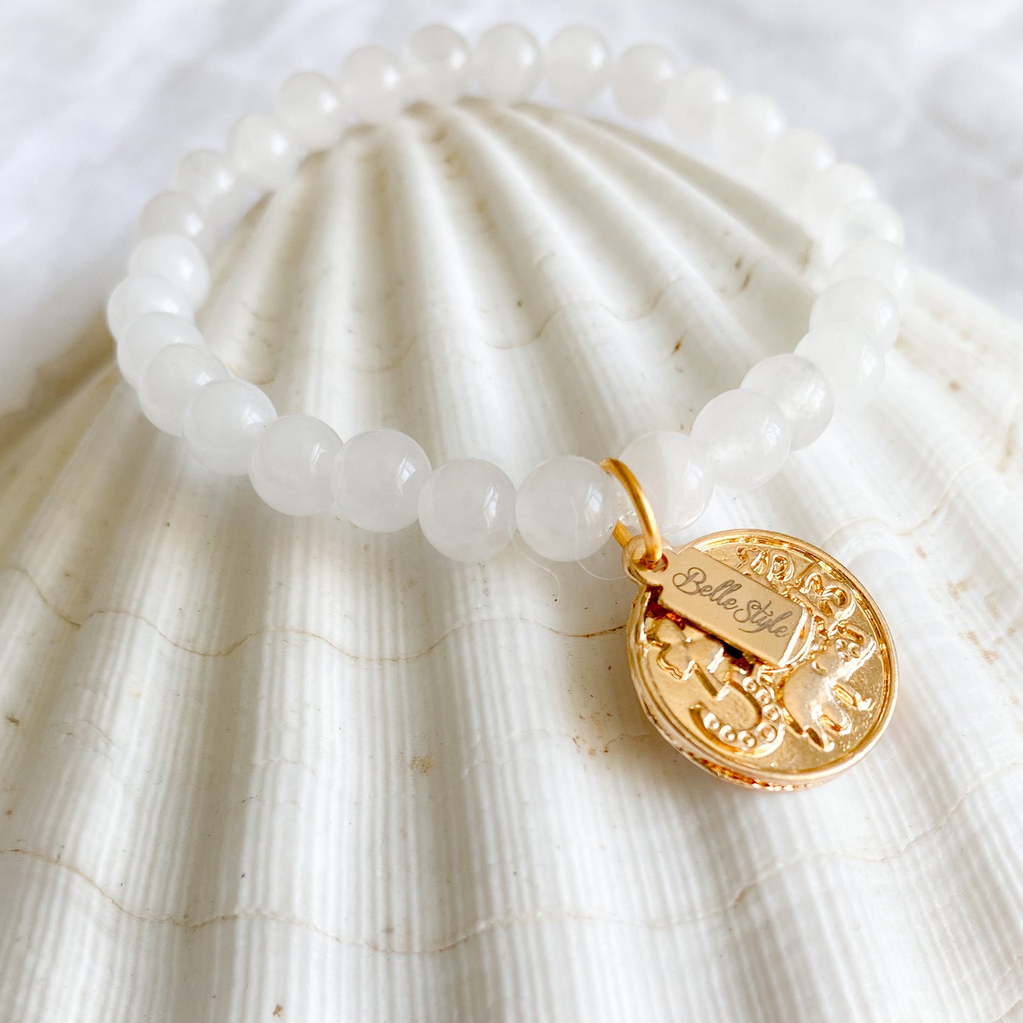 Vintage Luck & Wisdom Coin Bracelet - BelleStyle