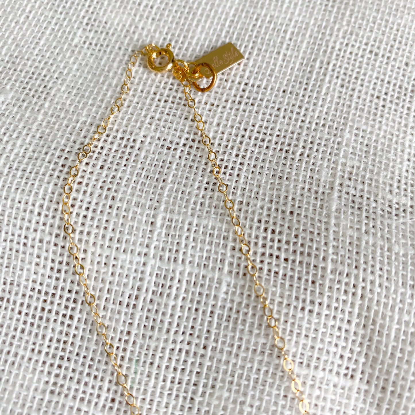 Sacred Heart Gold Charm Oval Chain Necklace