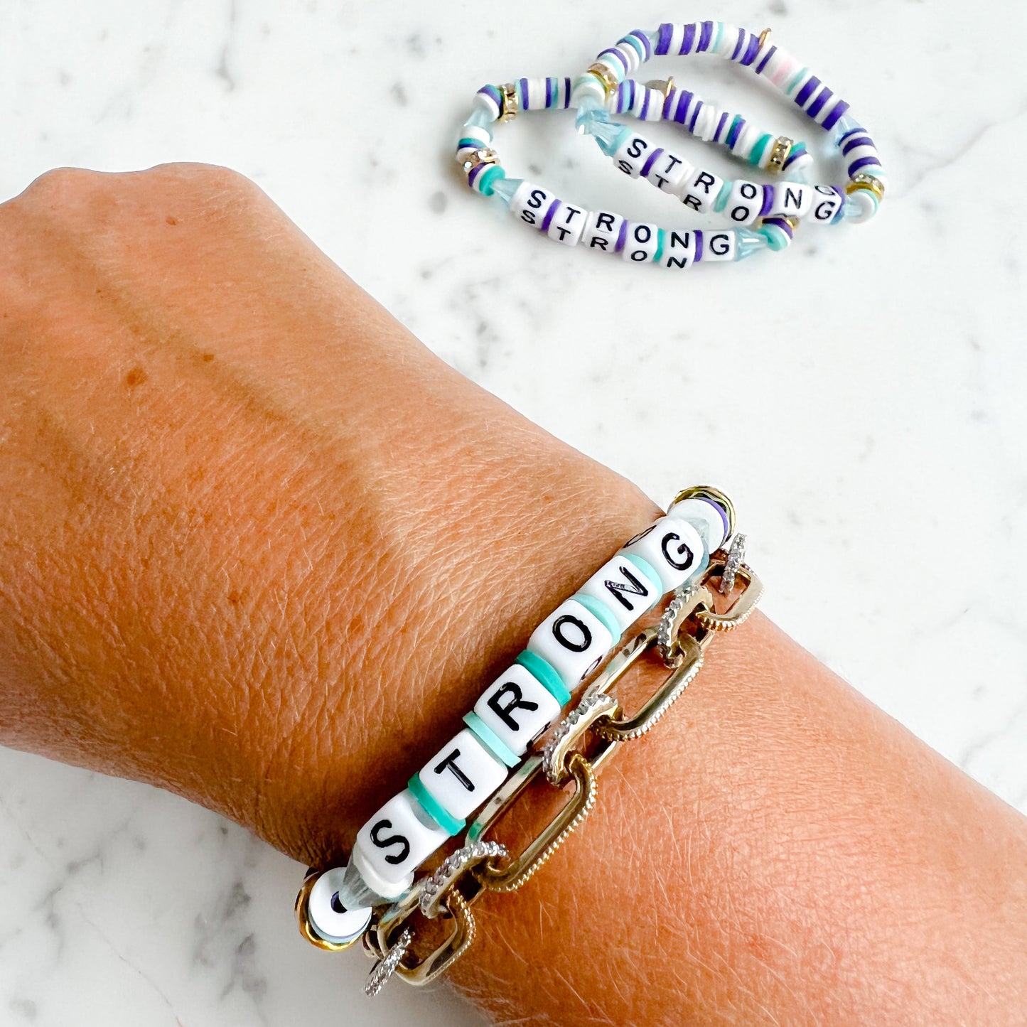 Strong Swarovski Friendship Bracelet - BelleStyle