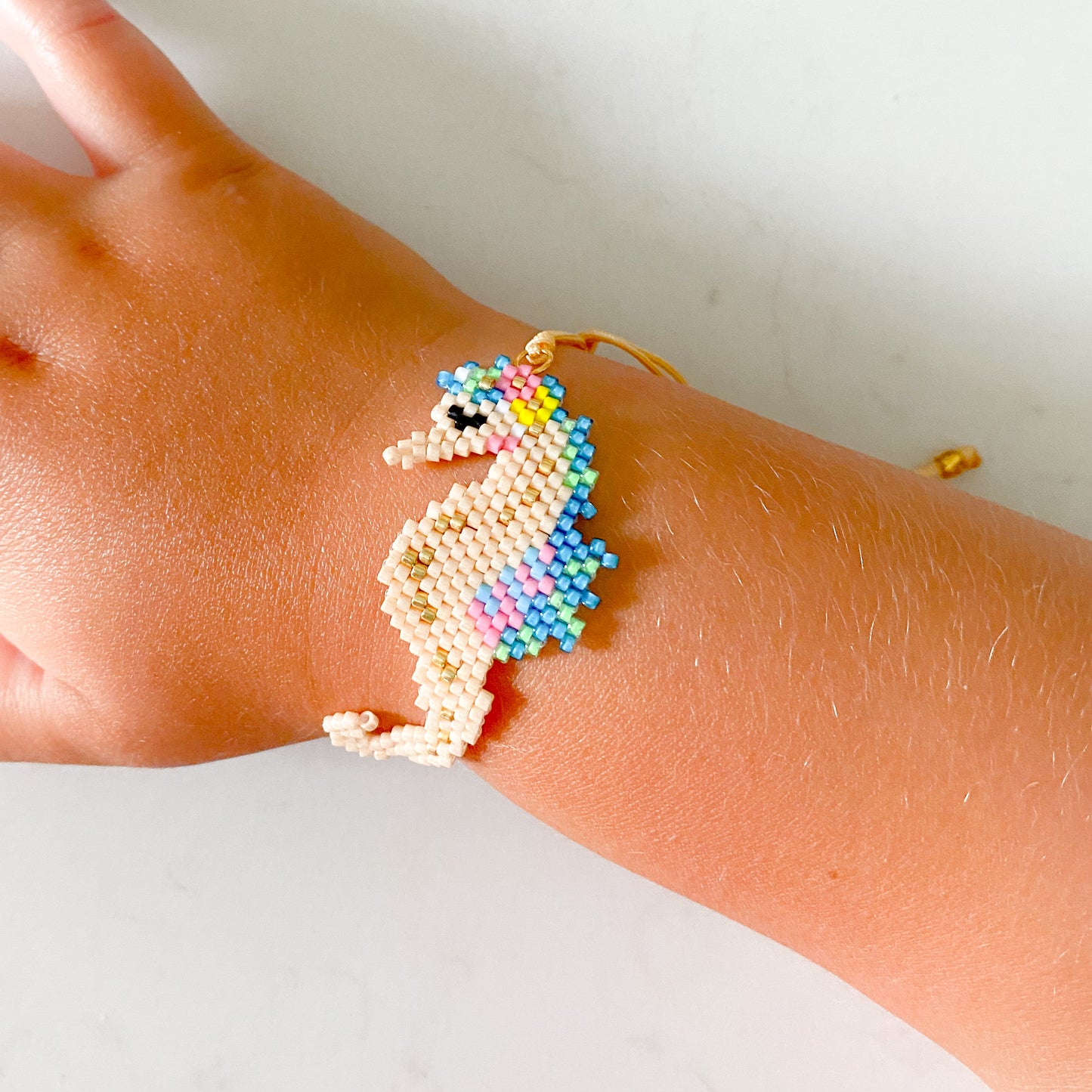 Seahorse Seed Bead Bracelet - BelleStyle