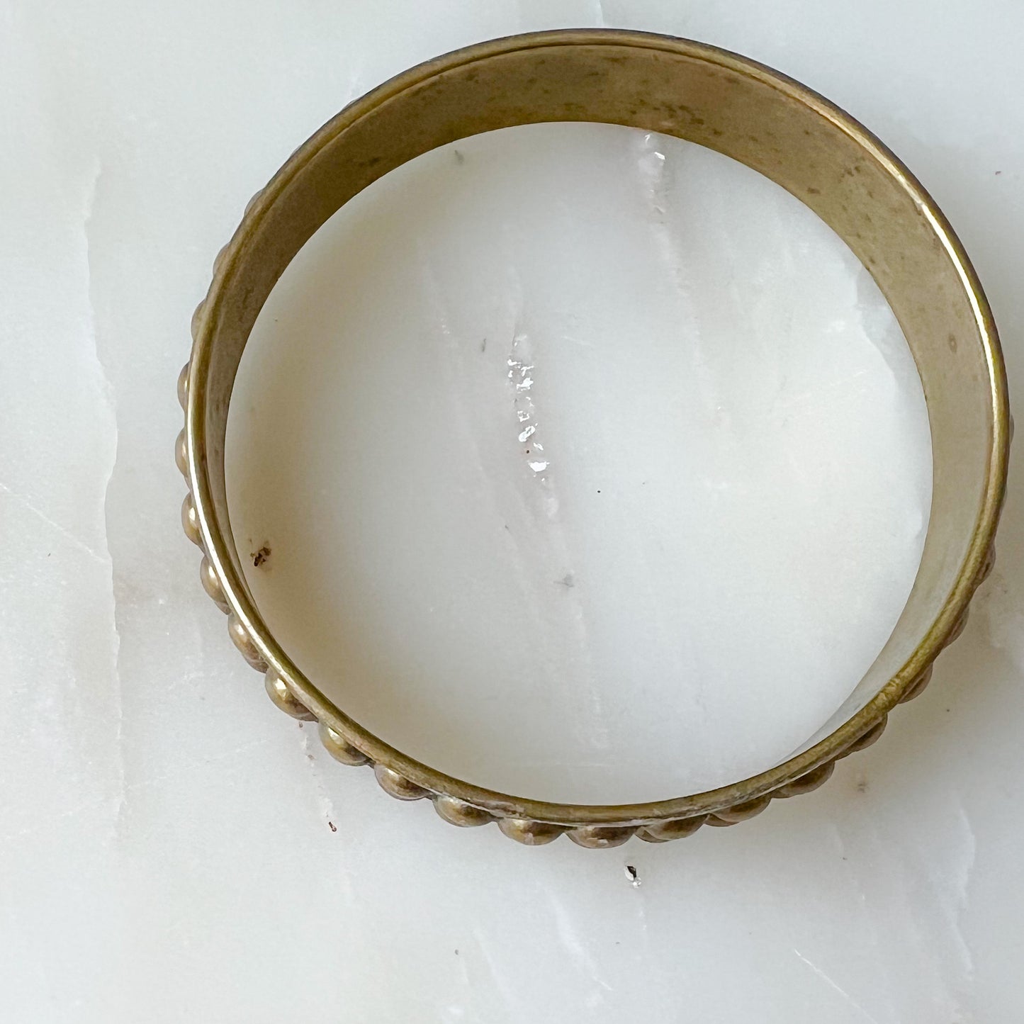 Dot Dot Brass Vintage Bracelet - BelleStyle