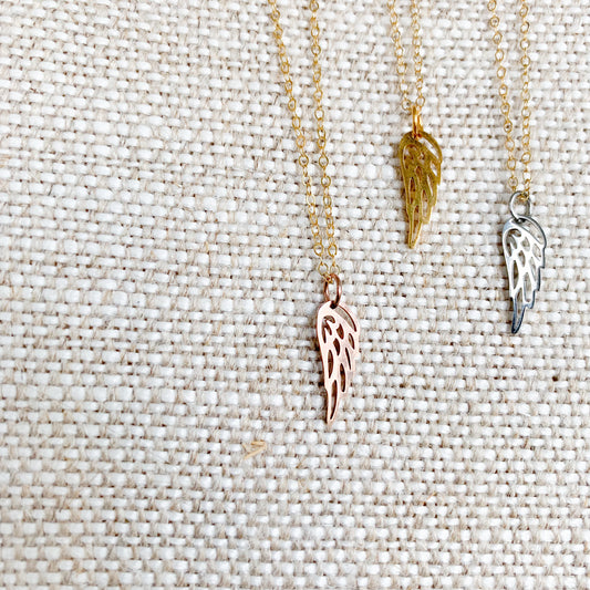 Angel Wing Necklace - BelleStyle