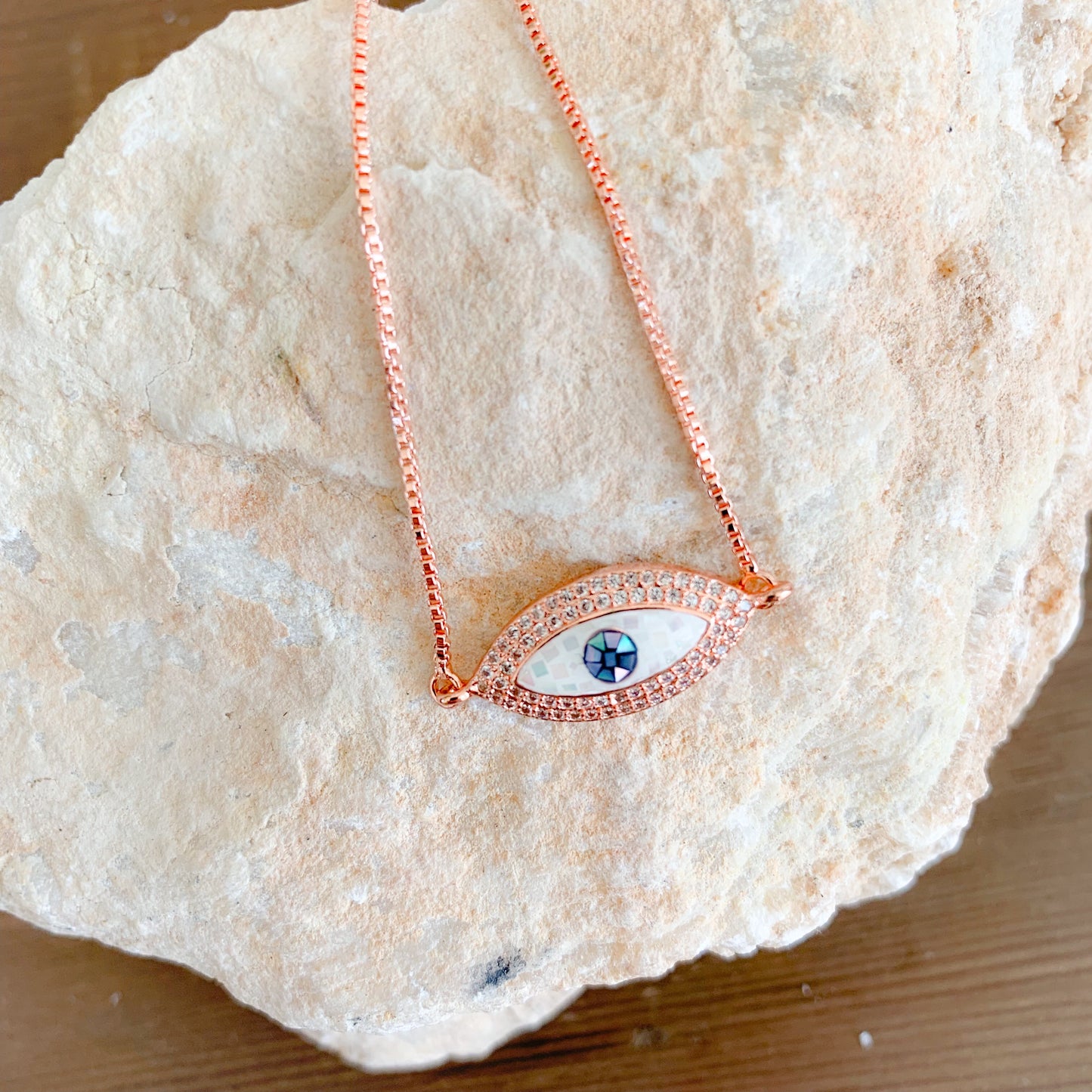 Opal Evil Eye Bracelet - BelleStyle