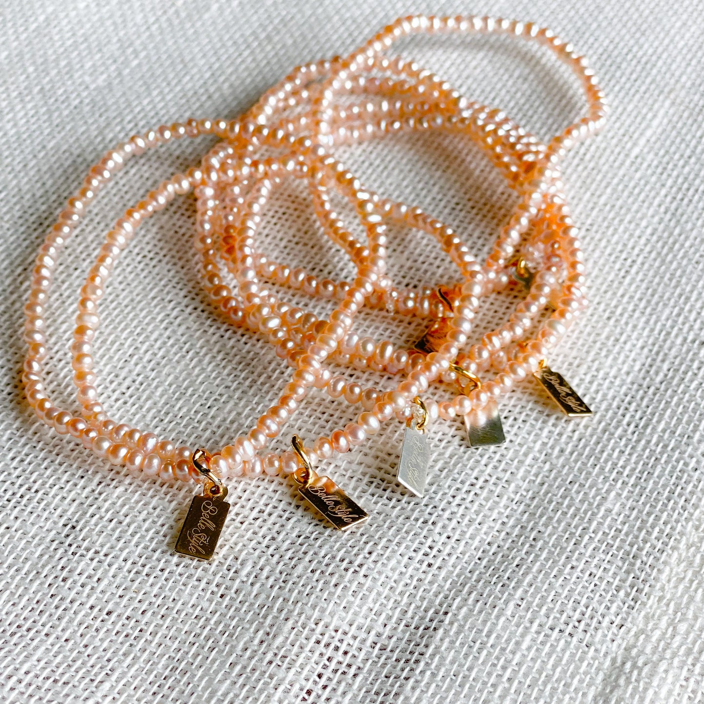 Micro Freshwater Pearl Bracelet - BelleStyle