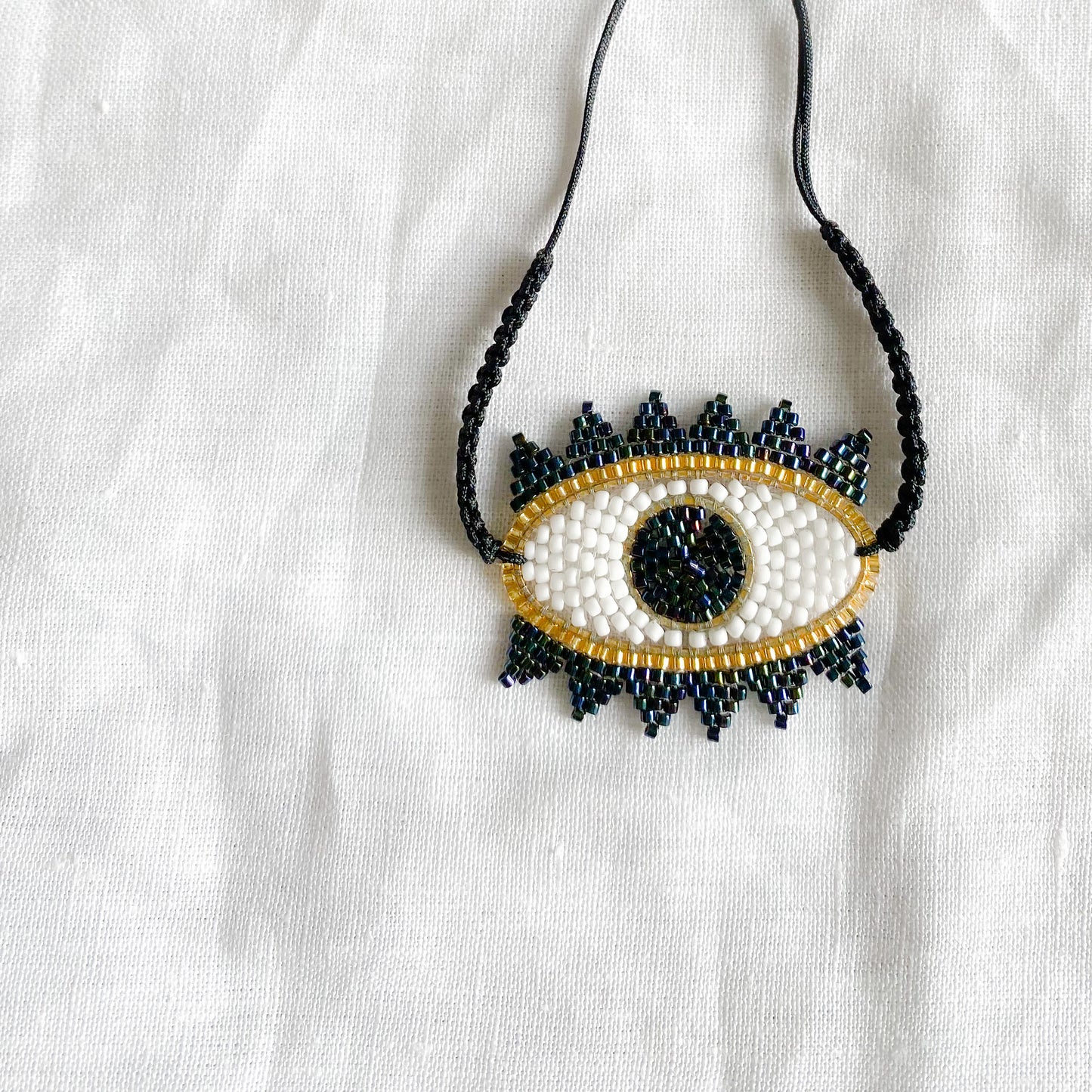Brynn Beaded Evil Eye Bracelet - BelleStyle