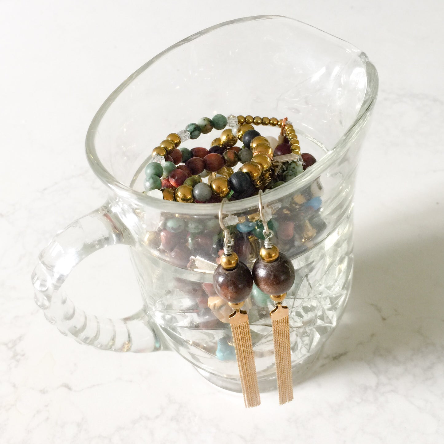 Crystal Jewelry Pitcher - BelleStyle