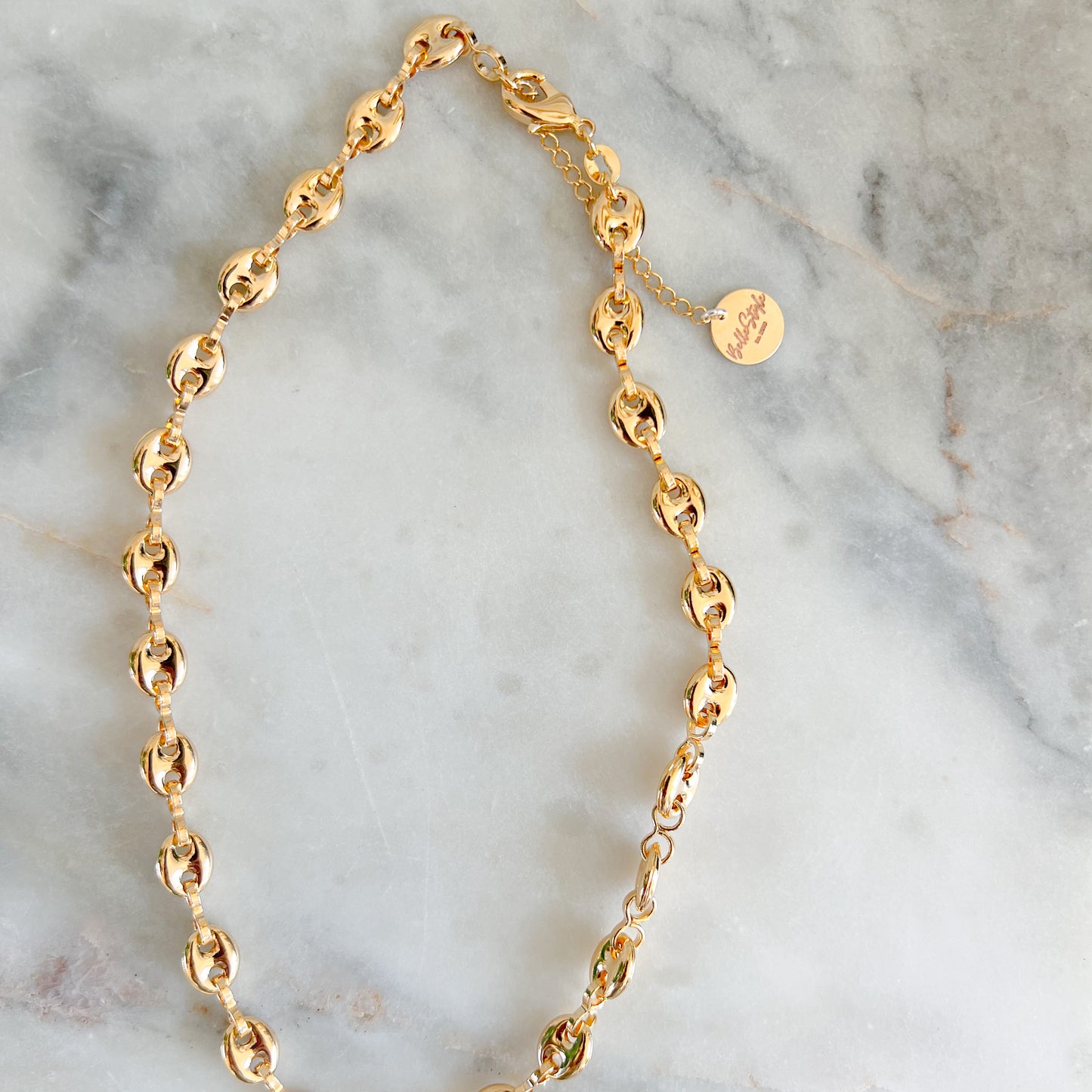Soda Tab Gold Chain Necklace - BelleStyle
