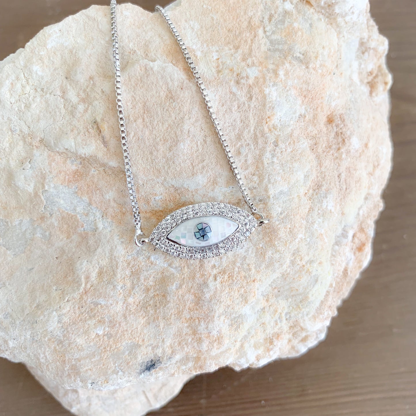 Opal Evil Eye Bracelet - BelleStyle