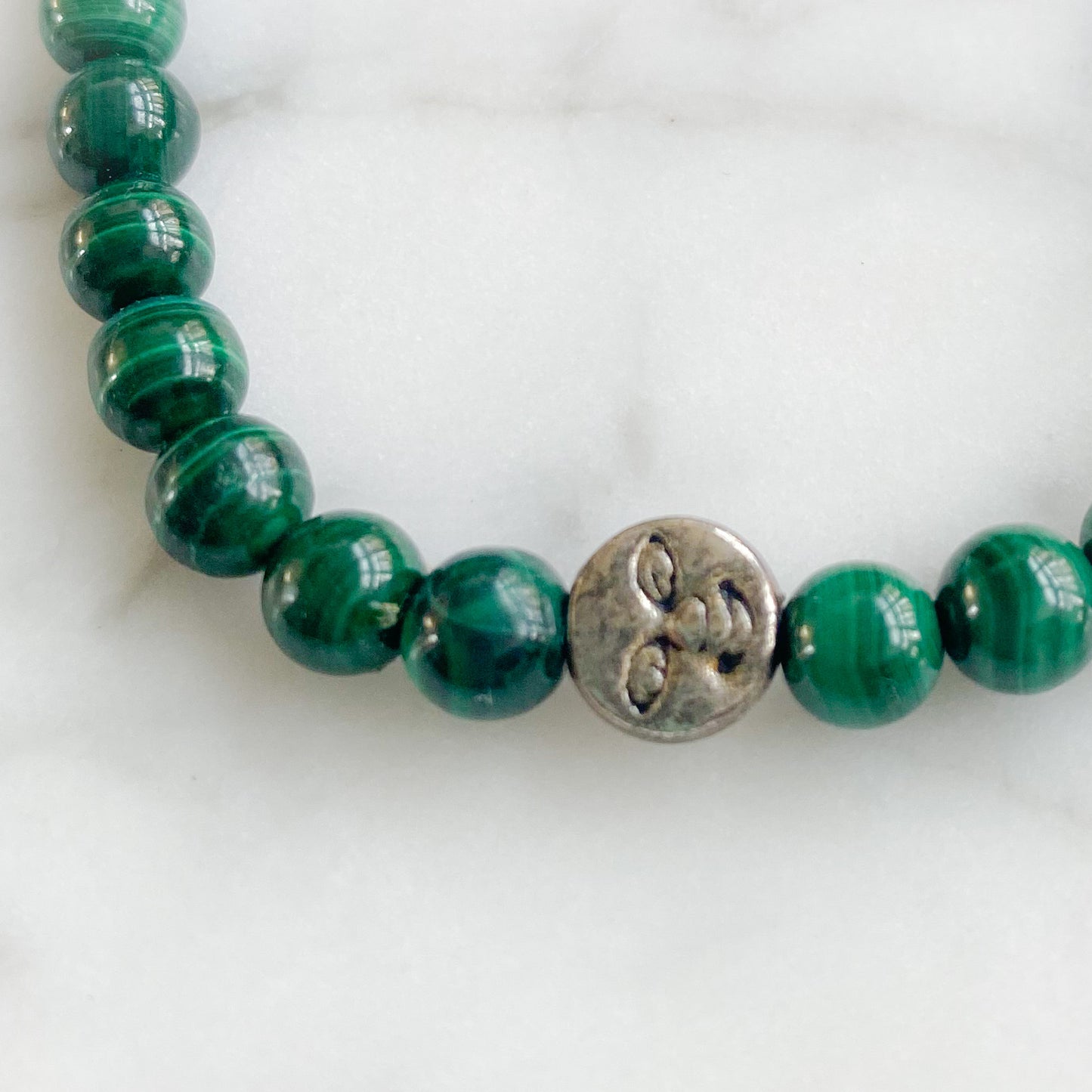 Moon Malachite Bracelet - BelleStyle