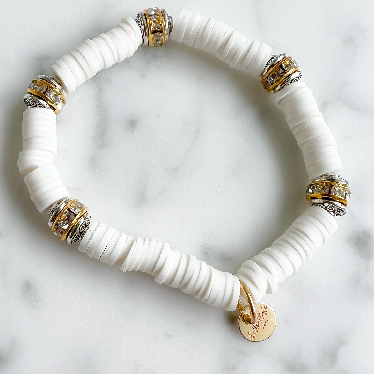 North View Black White Friendship Bracelet