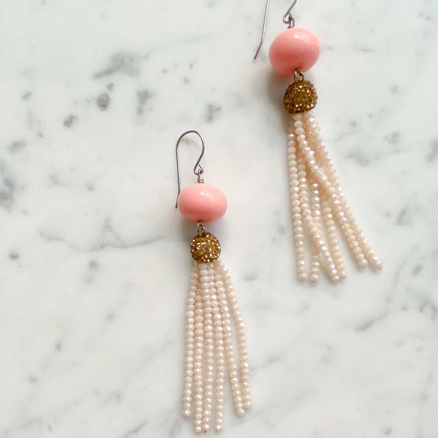 Sustainable Blessed Tassel Earrings - Bellestyle