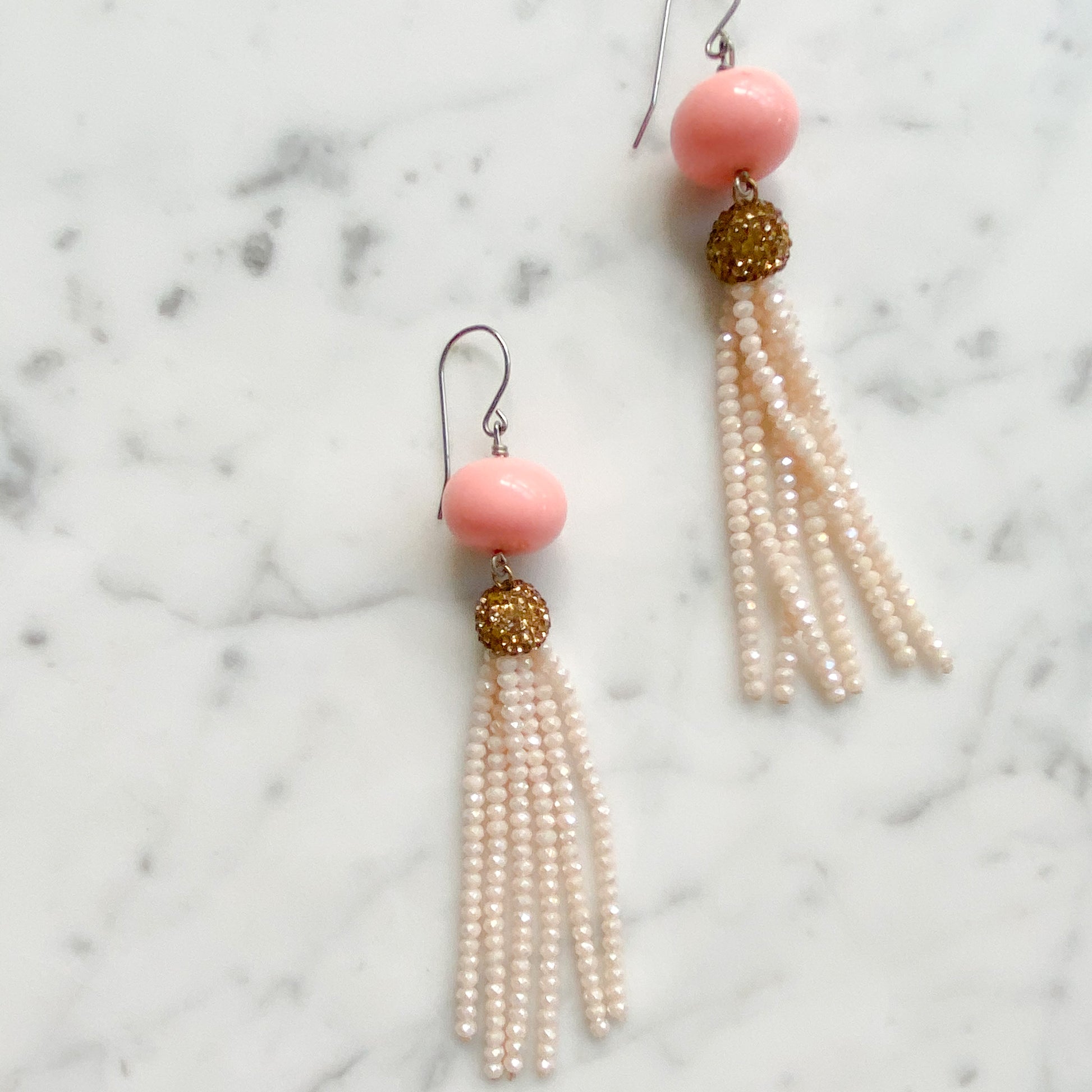 Sustainable Blessed Tassel Earrings - Bellestyle