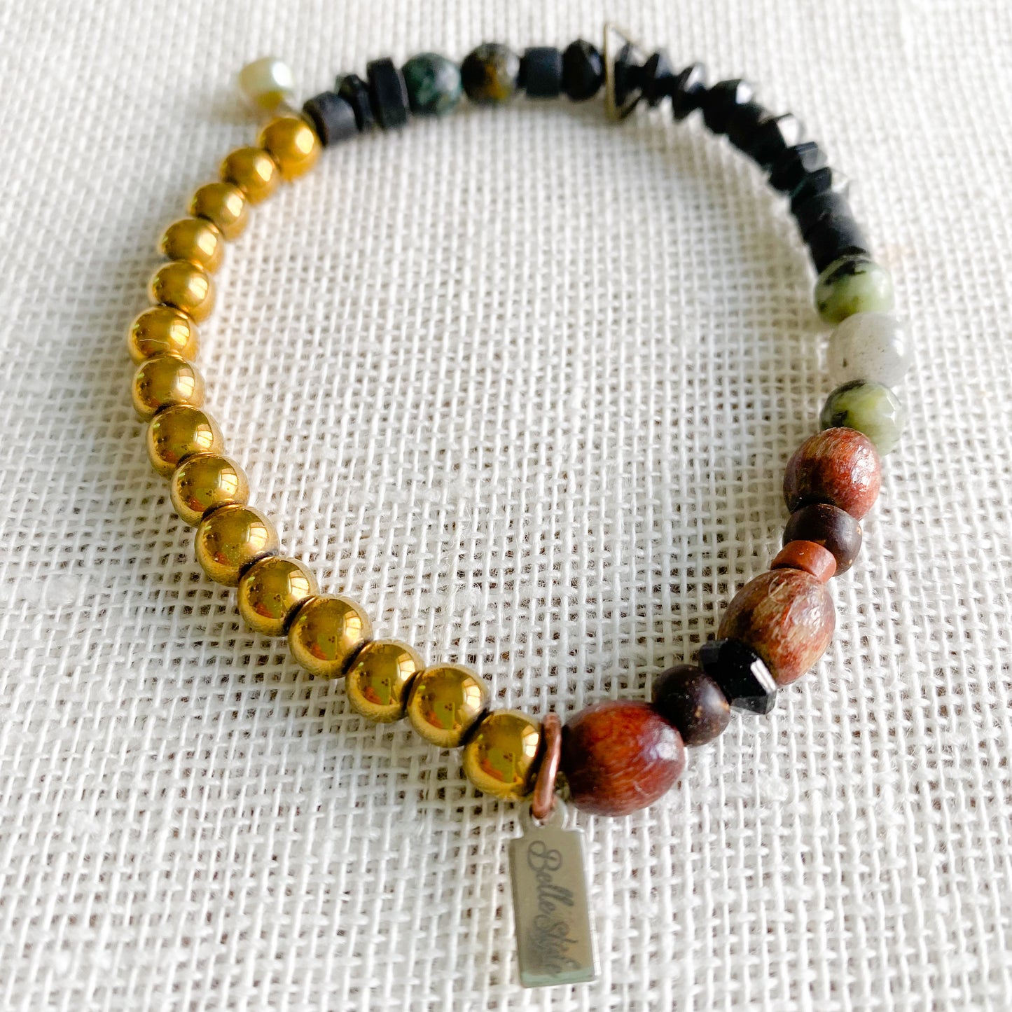 Portree Sustainable Asymmetrical Bracelet - Bellestyle