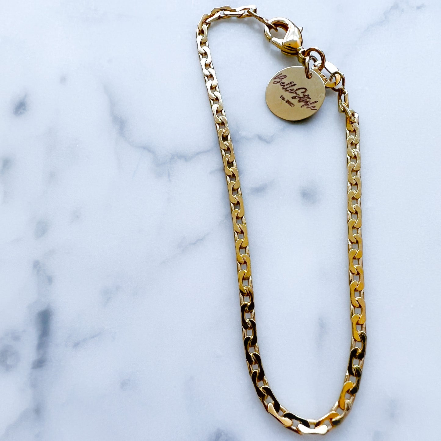 Chainlink Gold Link Bracelet - BelleStyle