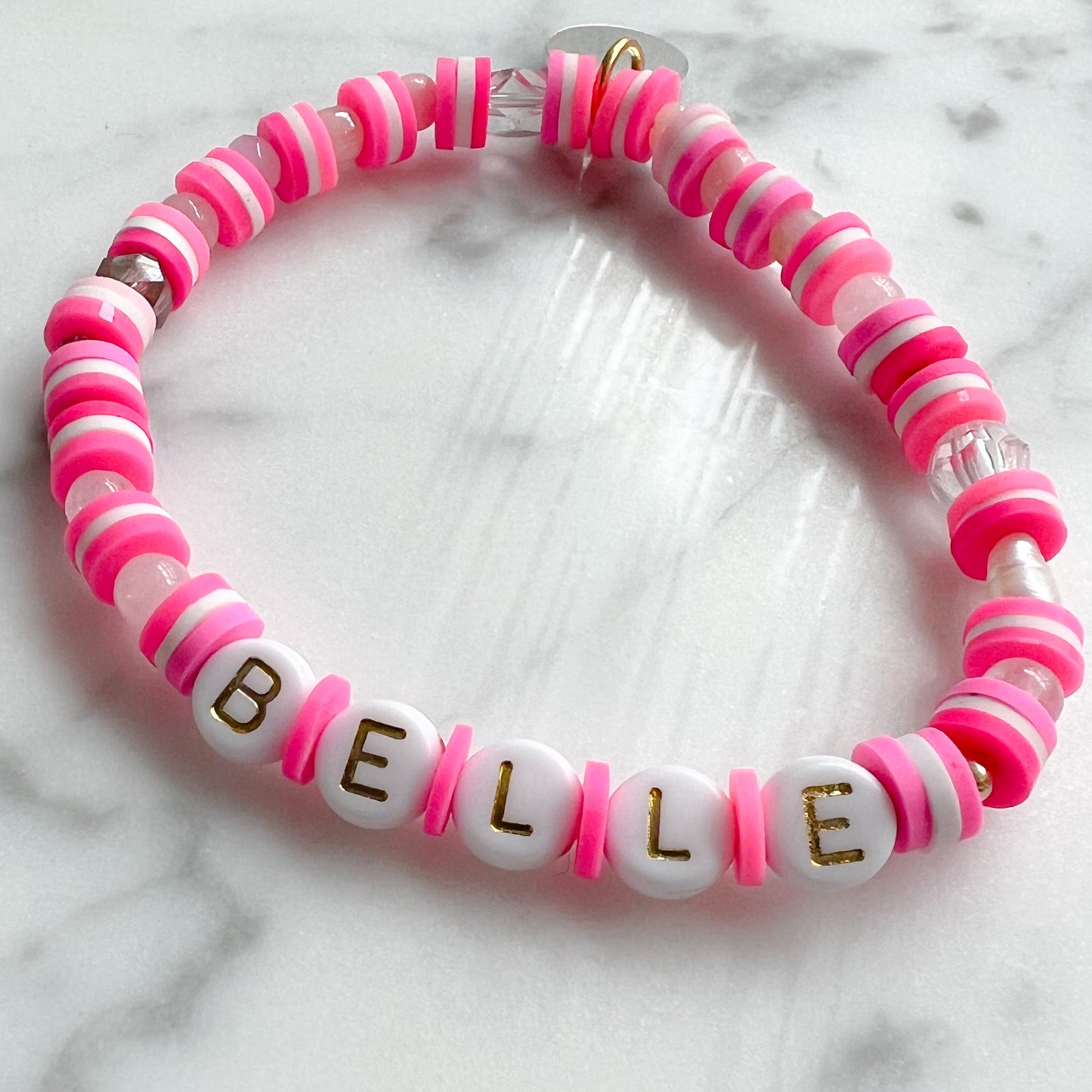 Belle Friendship Bracelet Pink - BelleStyle