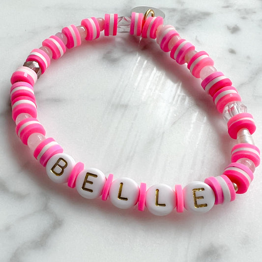 Belle Friendship Bracelet Pink - BelleStyle