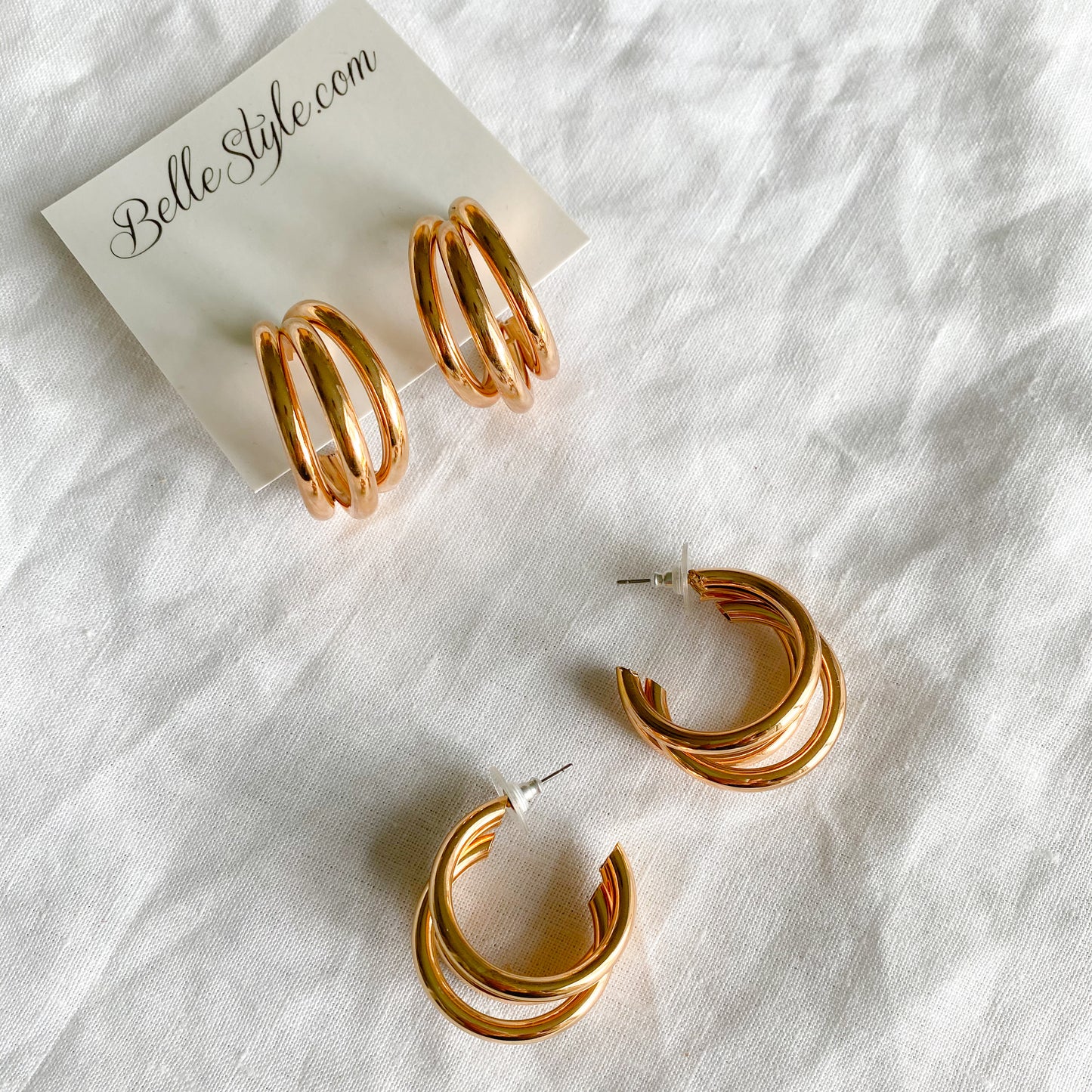 Hadley Hoop Earrings - BelleStyle