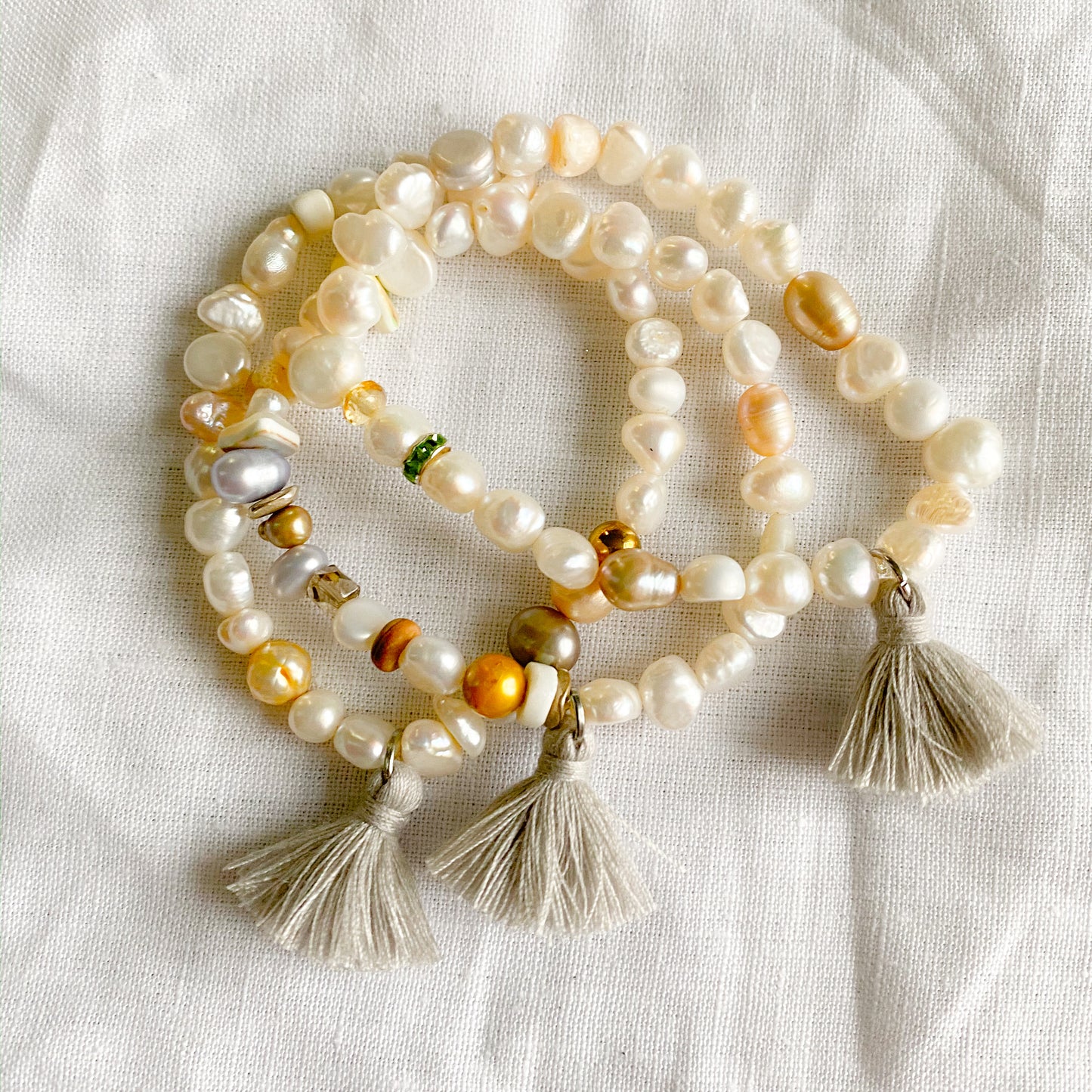 Wallace Freshwater Pearl Bracelet - BelleStyle