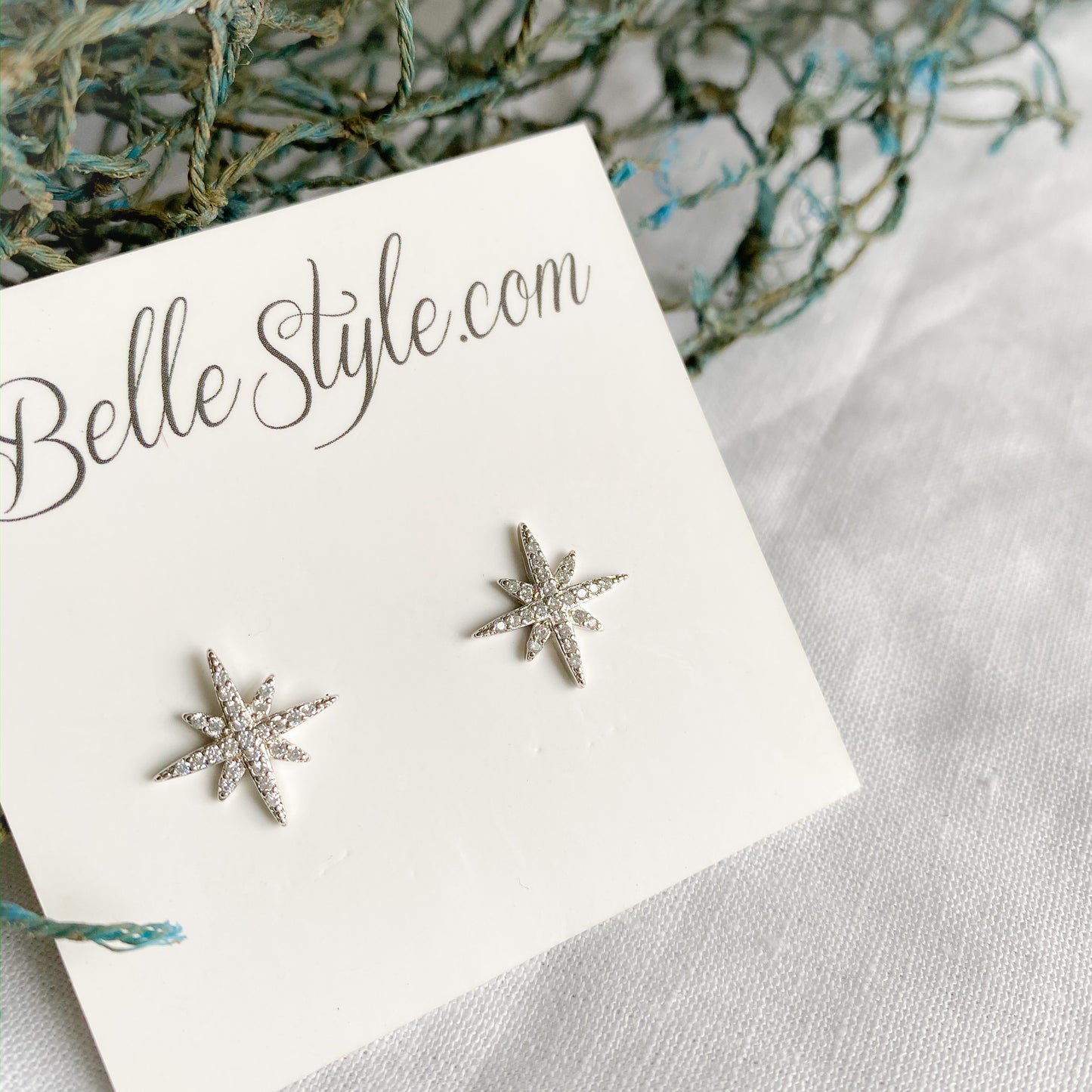 North Star Earrings - BelleStyle