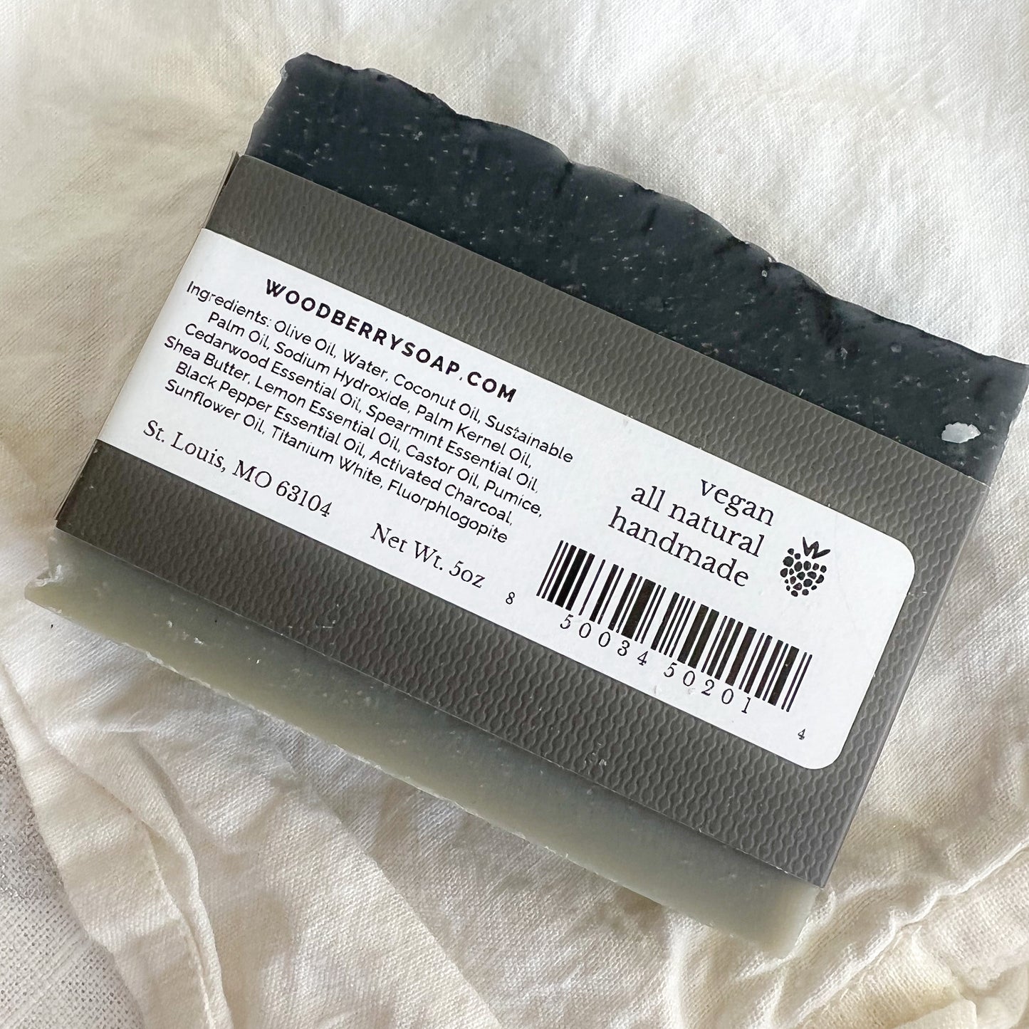 Woodberry Black Jack Premium Bar Soap
