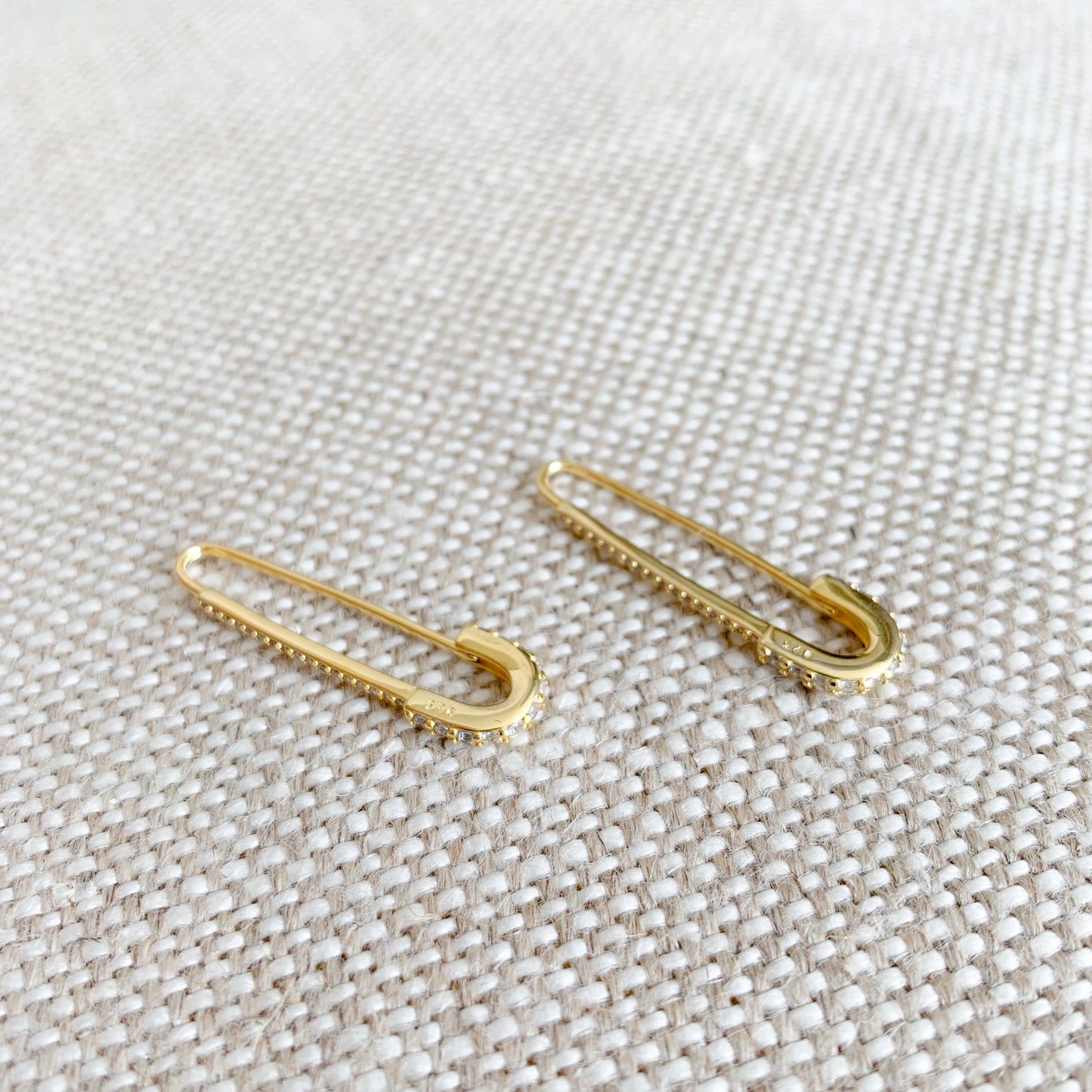 Safety Pin Earrings - BelleStyle