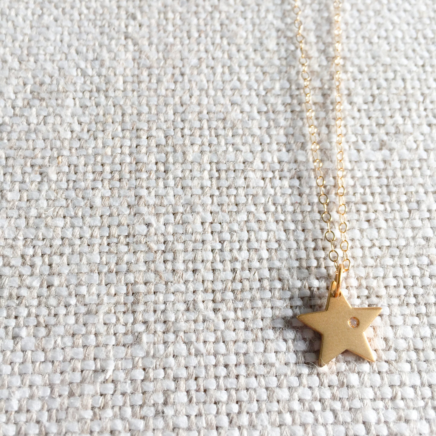 Star Diamond Necklace - BelleStyle