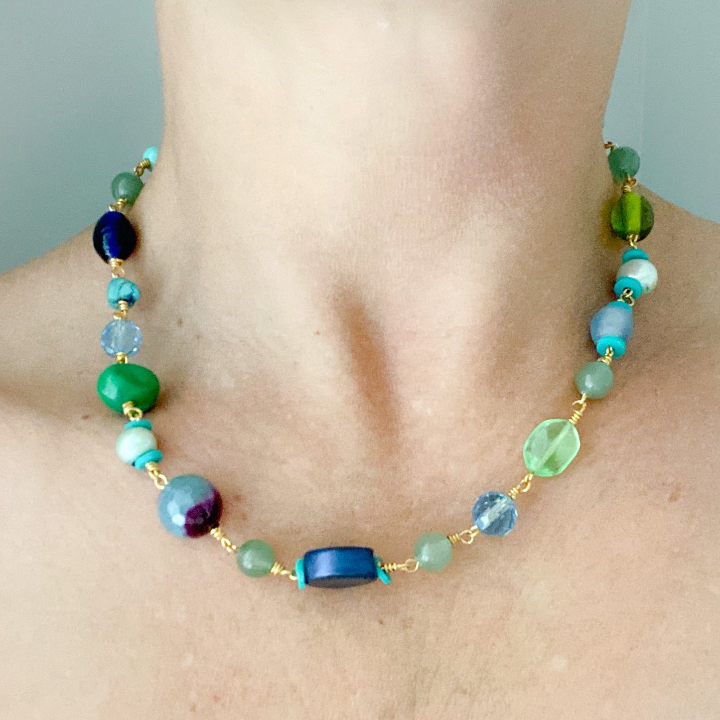 Candy Paint Necklace