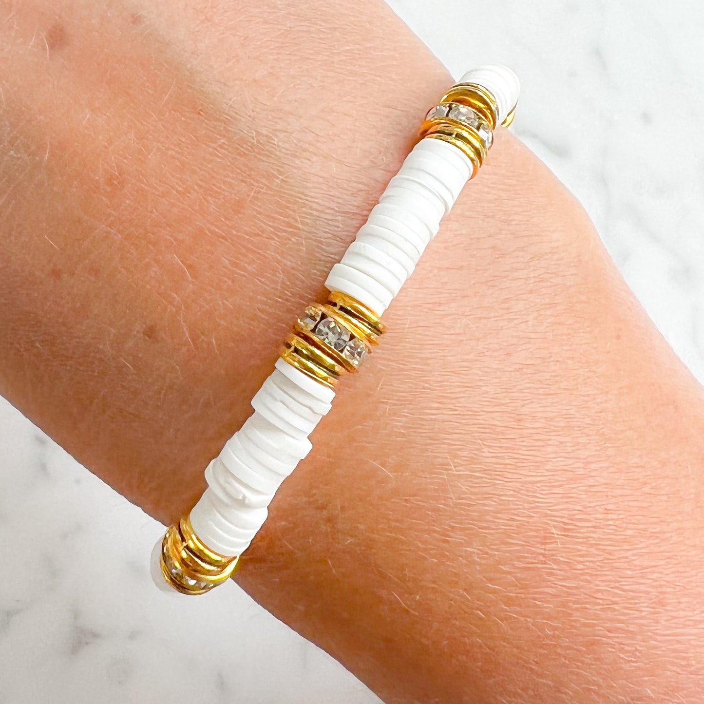 North View Black White Friendship Bracelet - BelleStyle