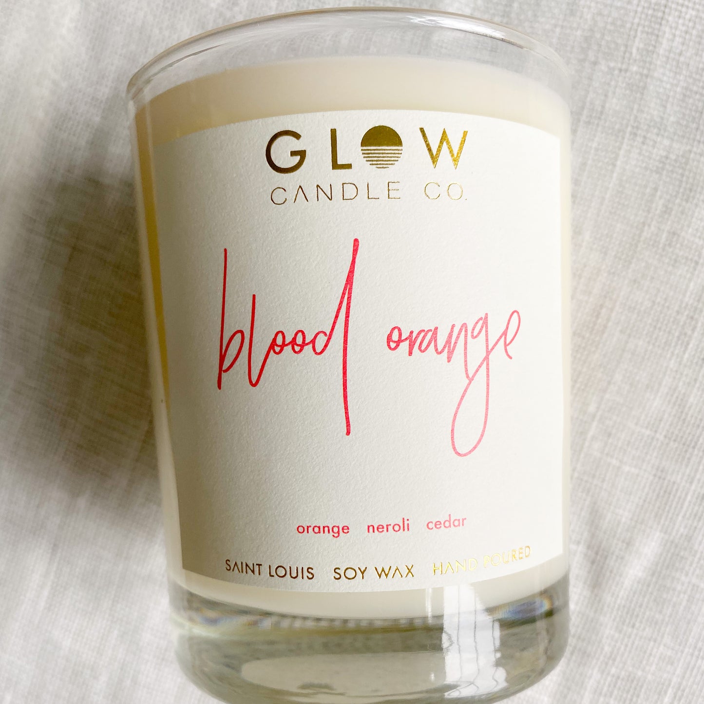 GLOW Blood Orange Candle