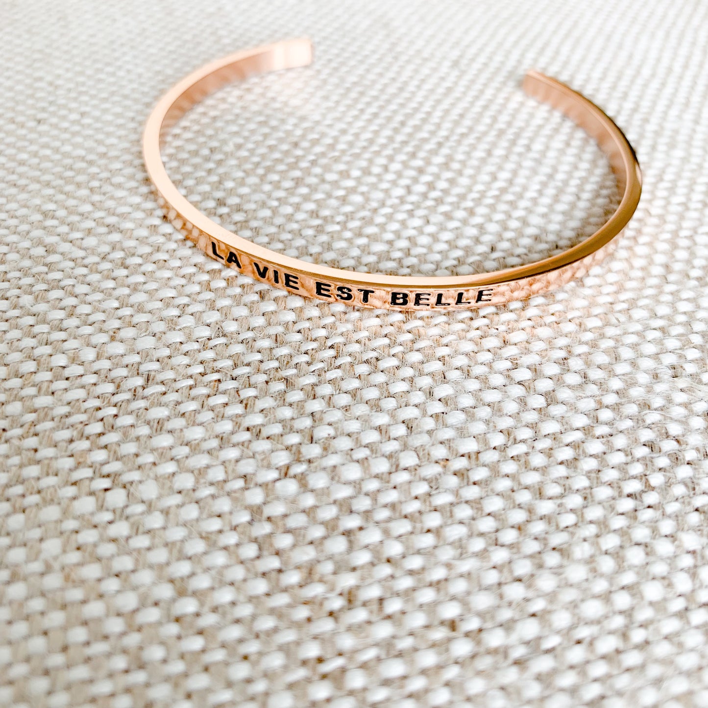 La Vie Est Belle Bracelet - BelleStyle